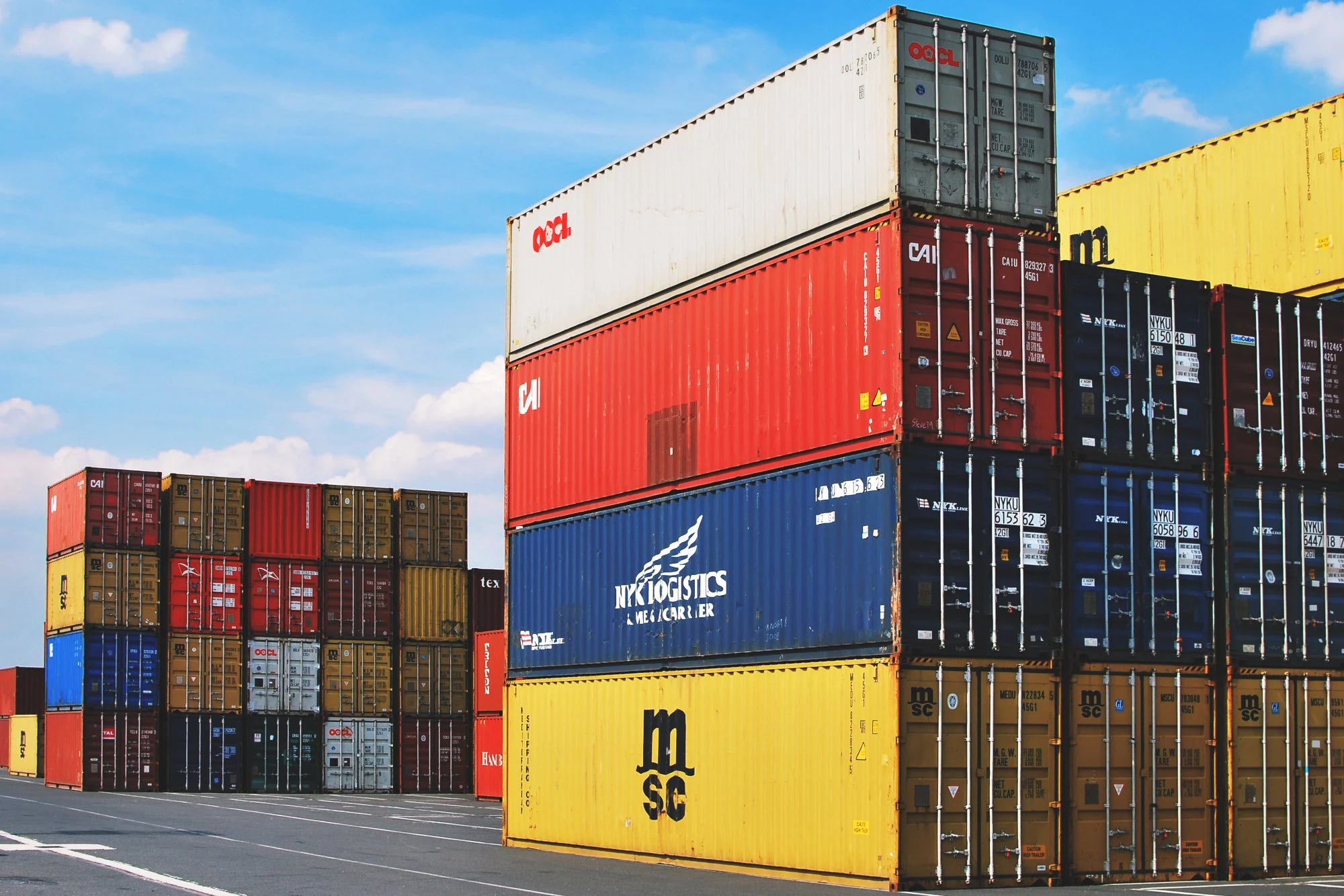 Colorful Containers - Different M and A phrases