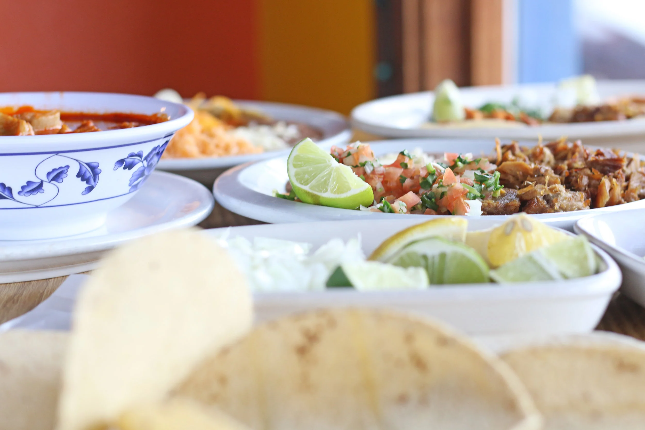  This photoshoot was taken for the Mexican restaurant “La Fonda de Taquito.” This photography was used for a re branding on their website and menu.    I styled the shoot, took the photographs, and edited them. 