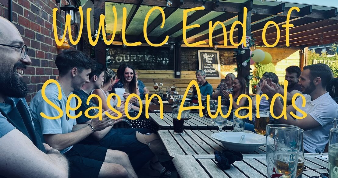 Well done to all the winners at the WWLC end of season awards and thank you to the @thesuninnlemsford for letting us takeover your garden again😊

For the ladies team MVP went to @samwizard13, team player of the year @meg_andrewss and Katherine, dick