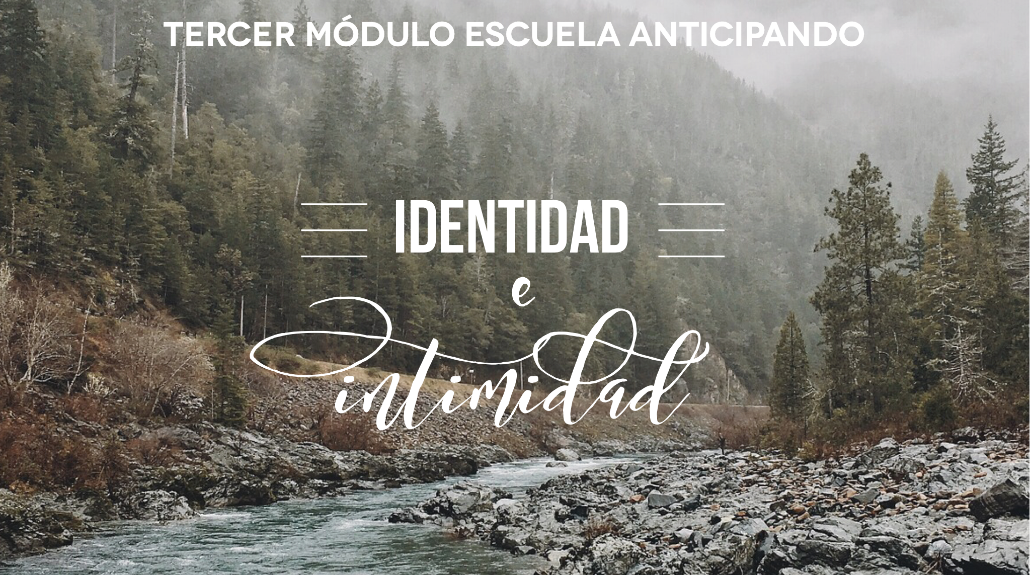 IDENTIDAD E INTIMIDAD La intimidad es la razón por la que existimos, Dios nos creó para que tengamos íntima comunión con Él, y así experimentar lo más glorioso que existe, a Dios mismo… haz click AQUÍ para ver el contenido del curso