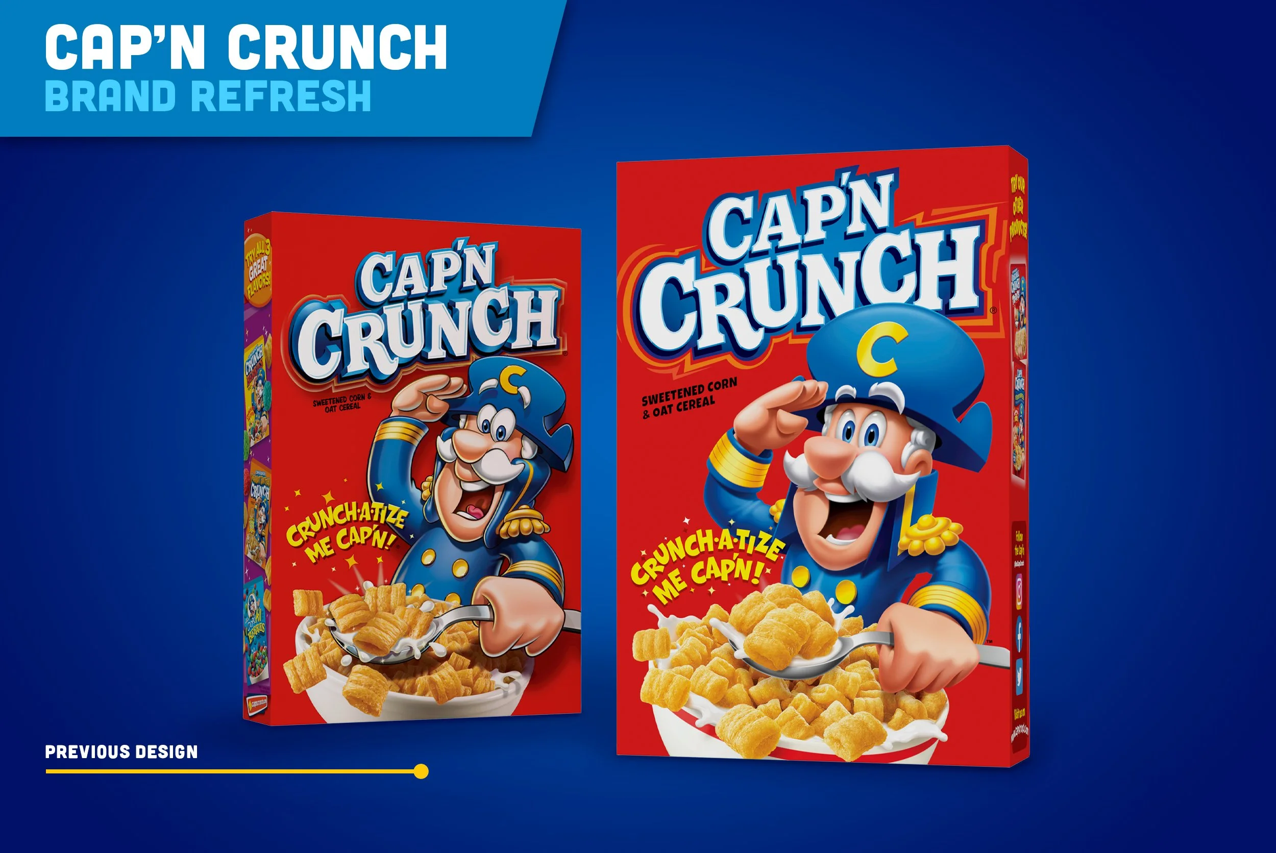 Cap'n Crunch Refresh Comparison Image