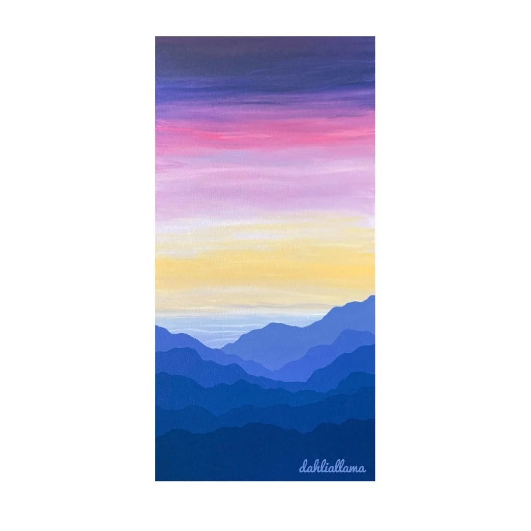 "closer thy god to thee" (20x40")