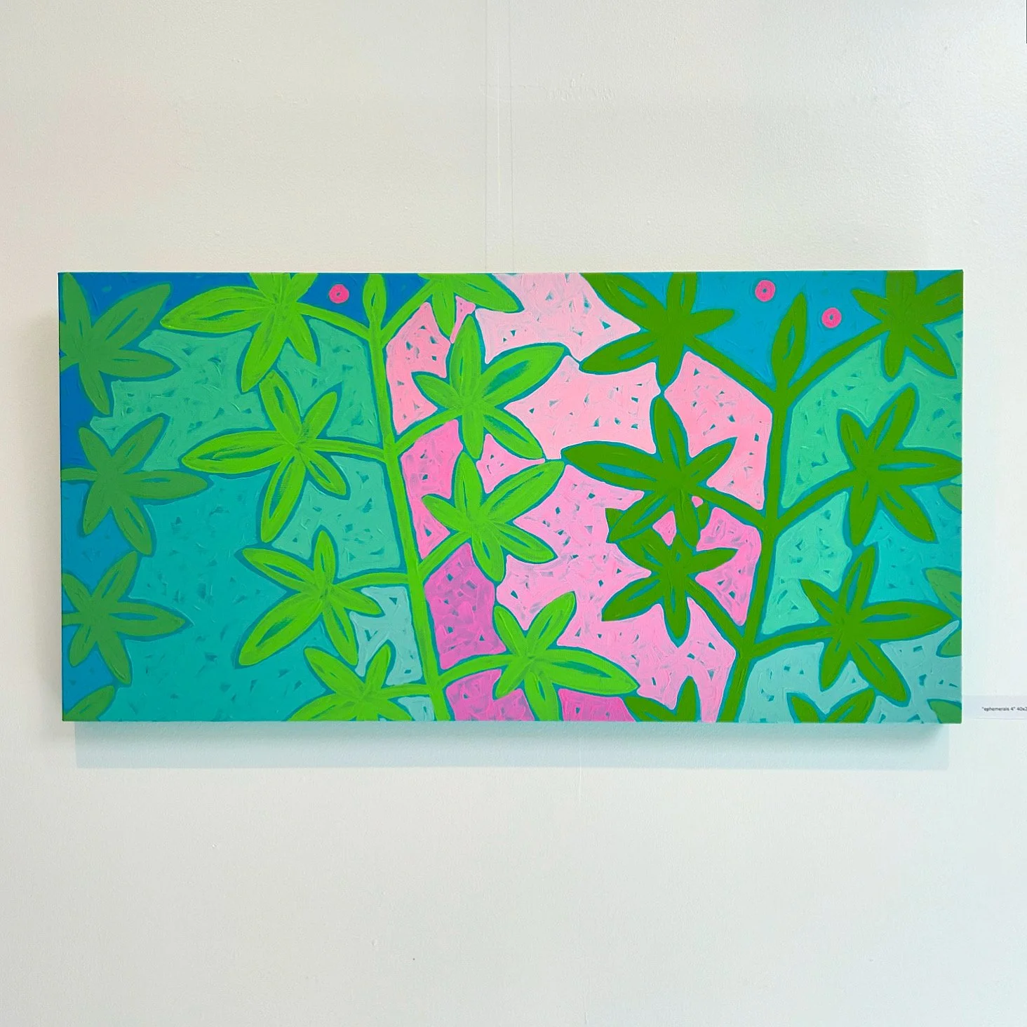 "ephemerals 3" (20x40")