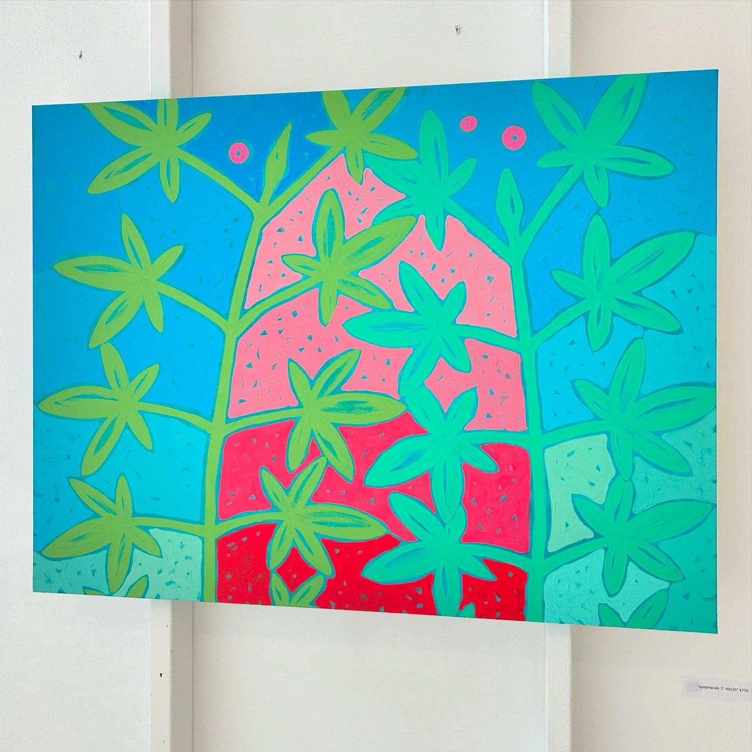 "ephemerals 4" (30x40")