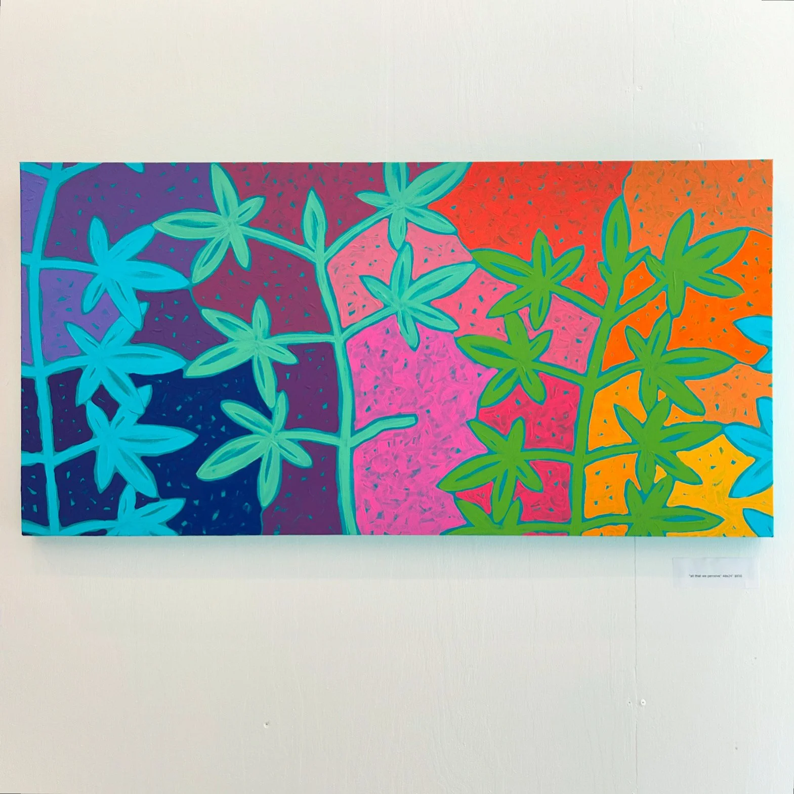 "all that we perceive" (24x48")