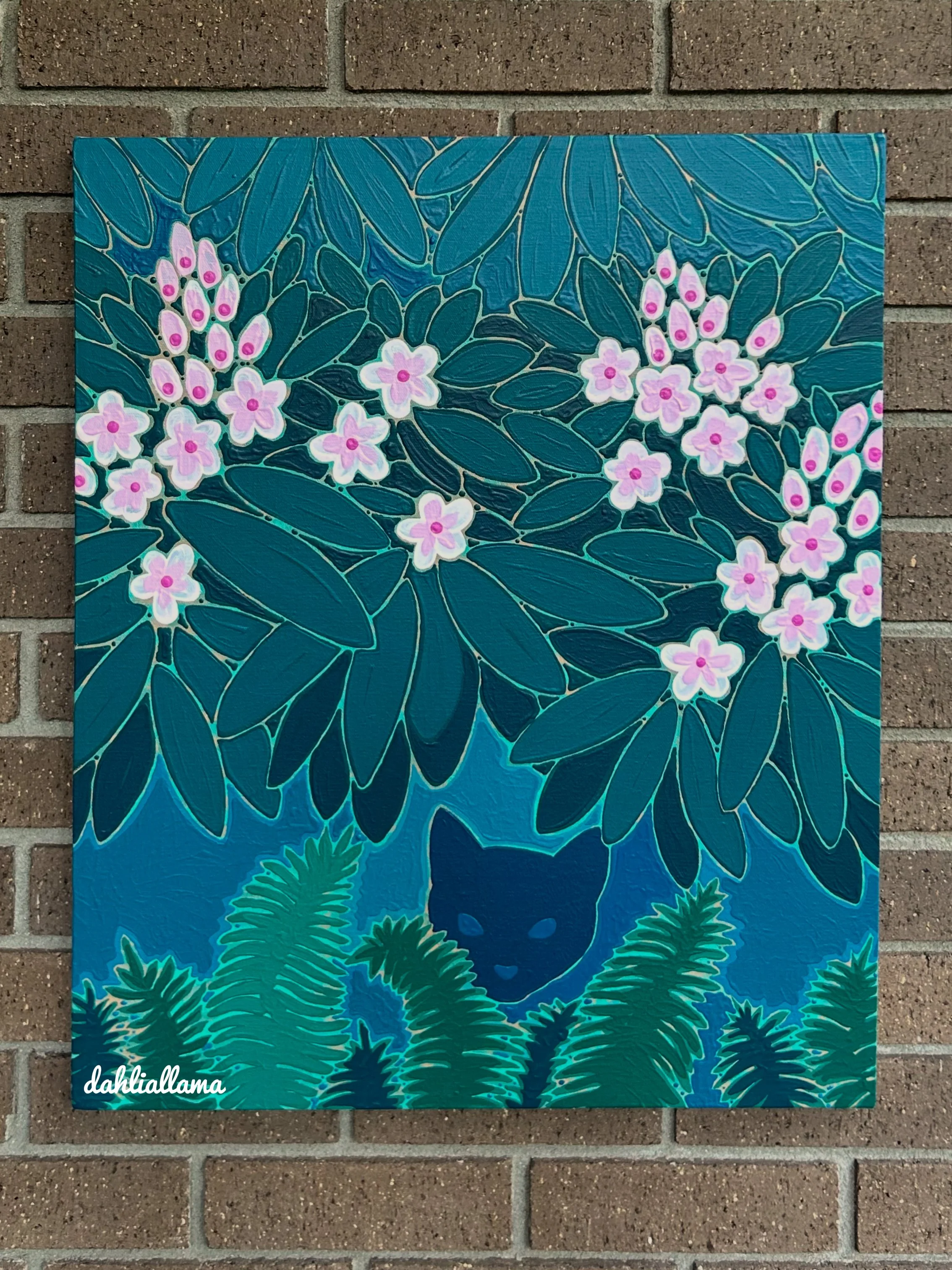 "hiding spot" (20x24")
