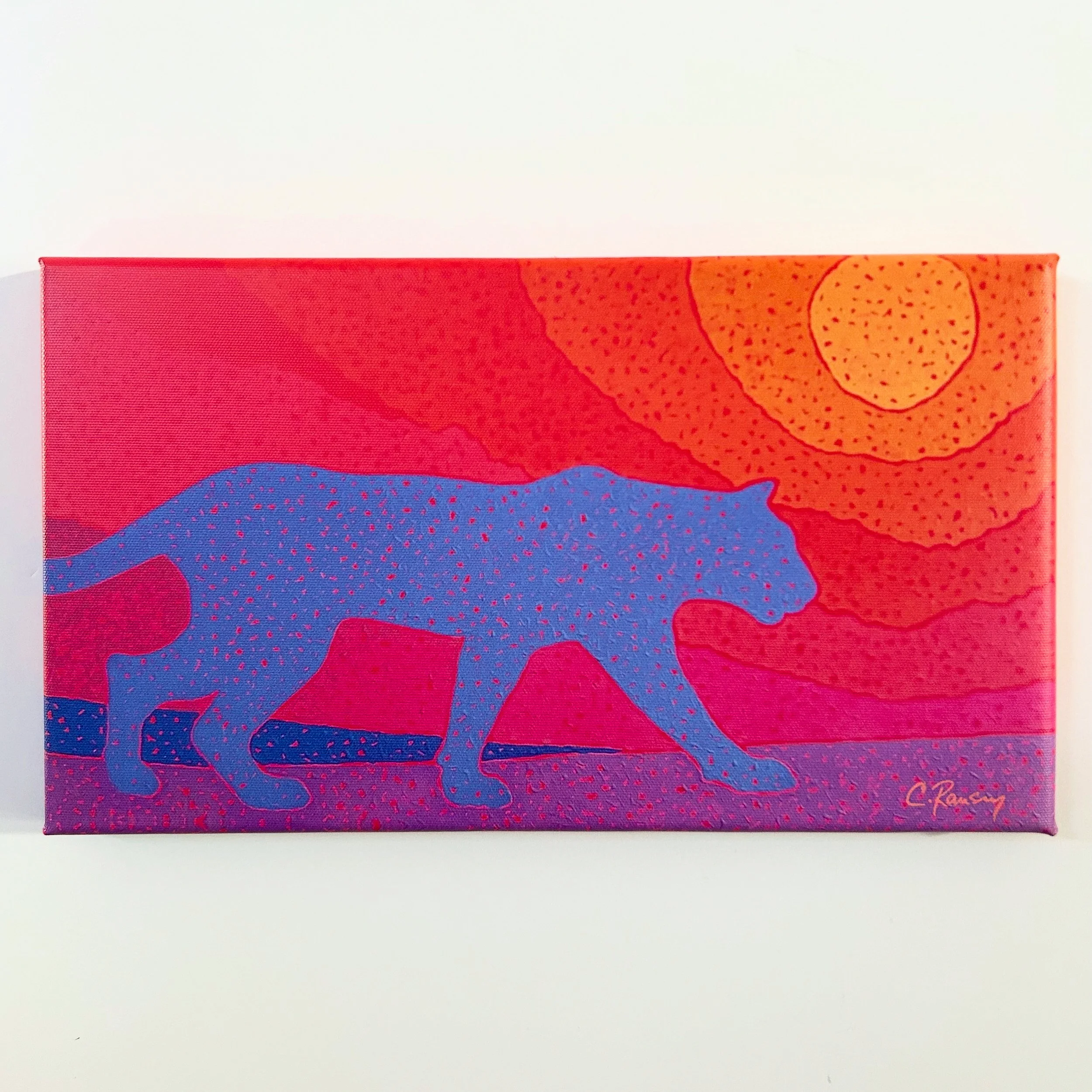 "embers" (14x8") print)