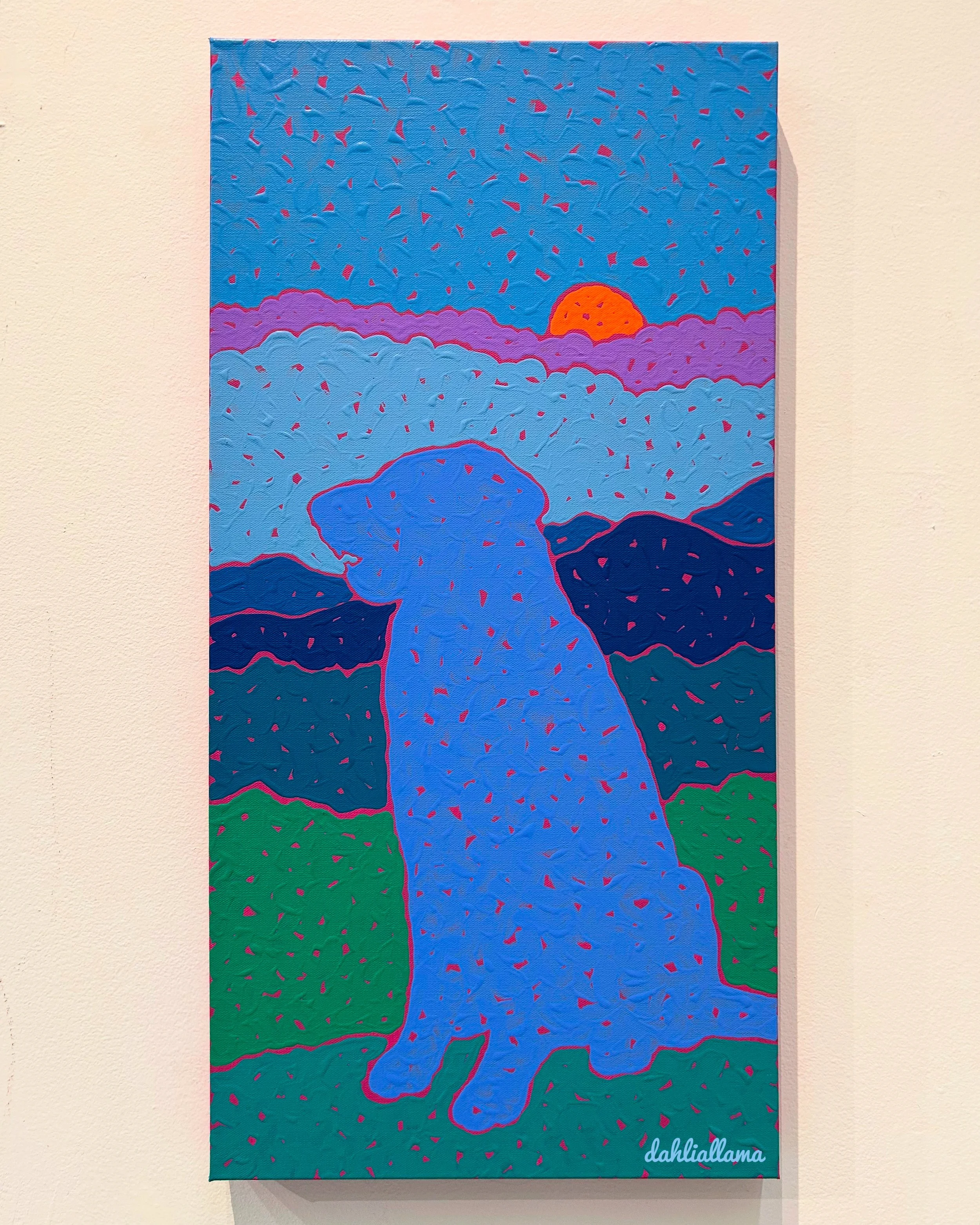 "call me a dog" (15x30")