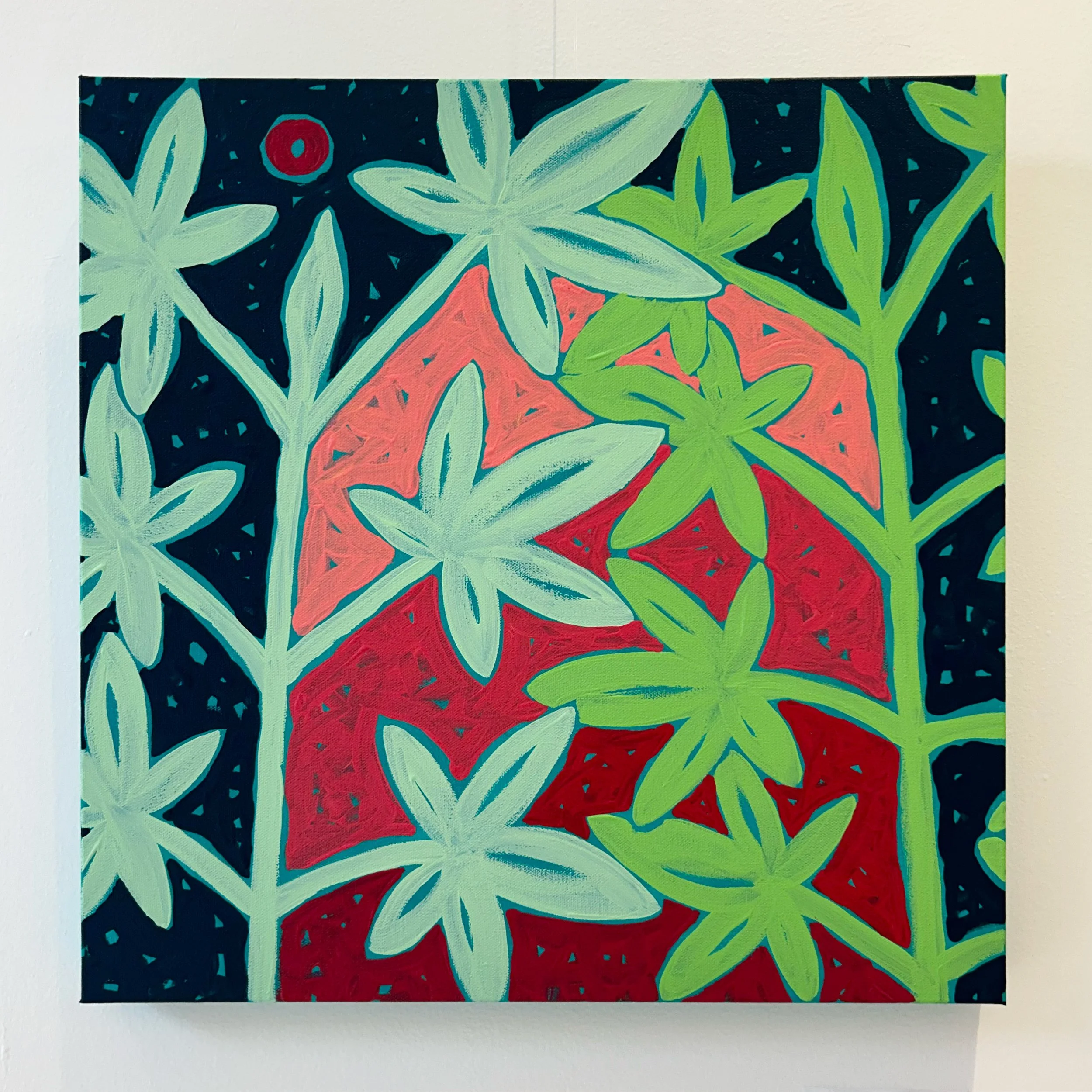 "blood moon" (20x20")