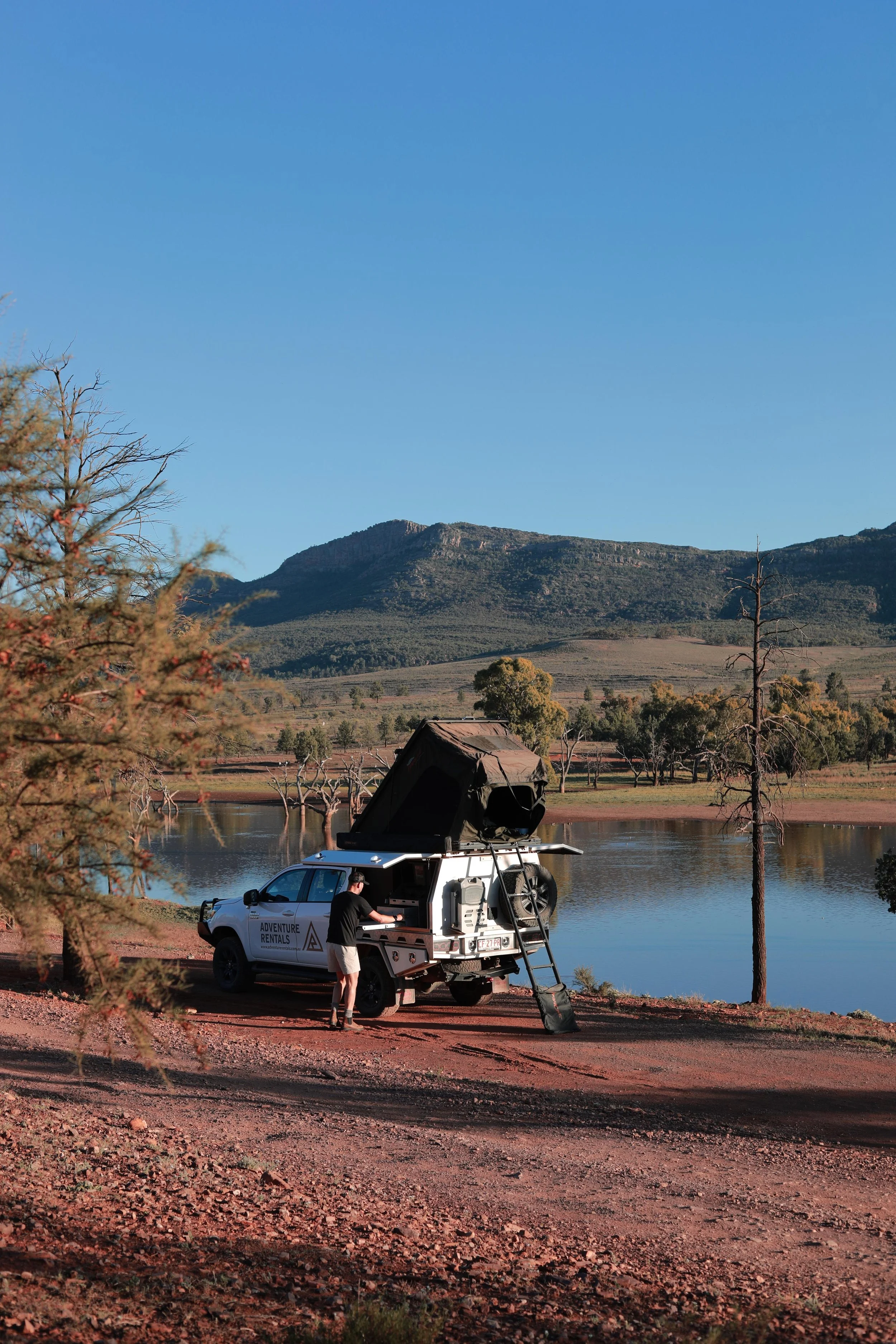 Emus, red dirt and ancient fossils