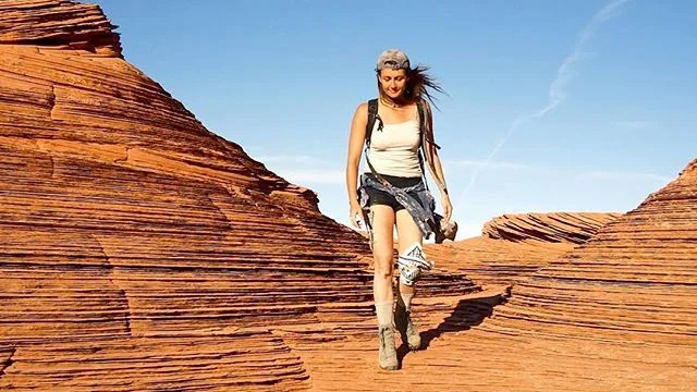 This hell of a lady is off to India!!