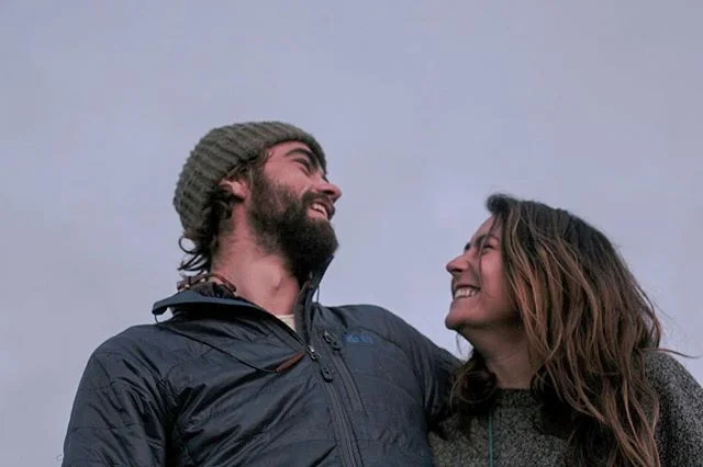 Smiling on an adventure