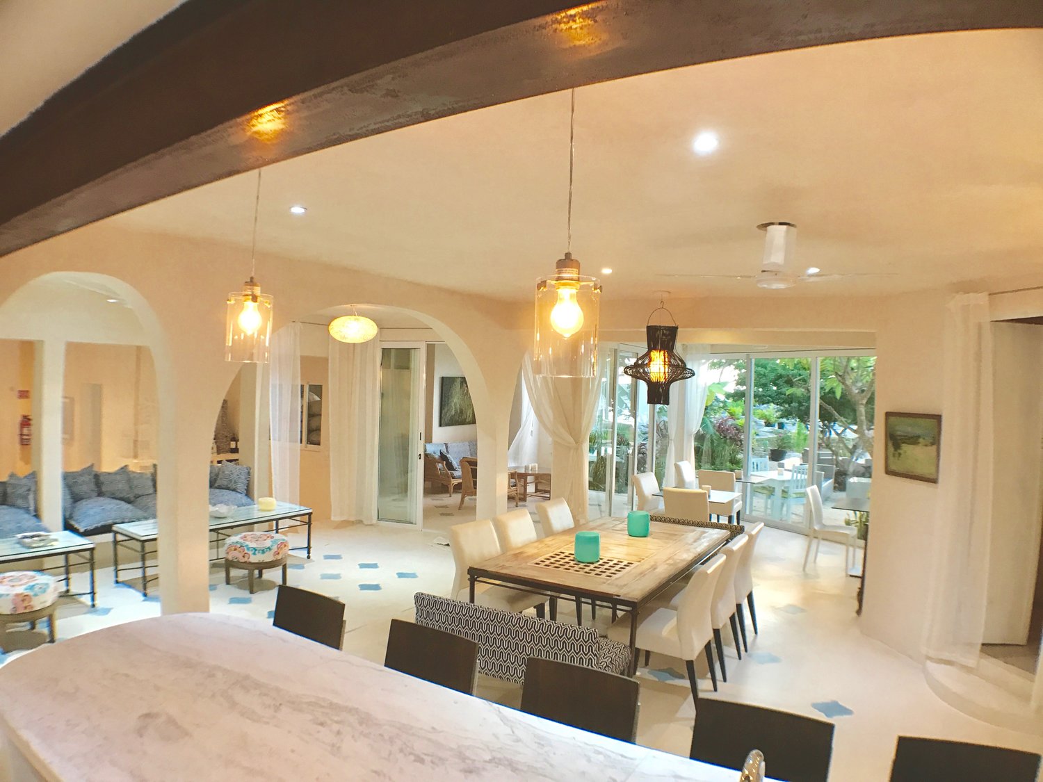 Casa Coco Dining Area From Island
