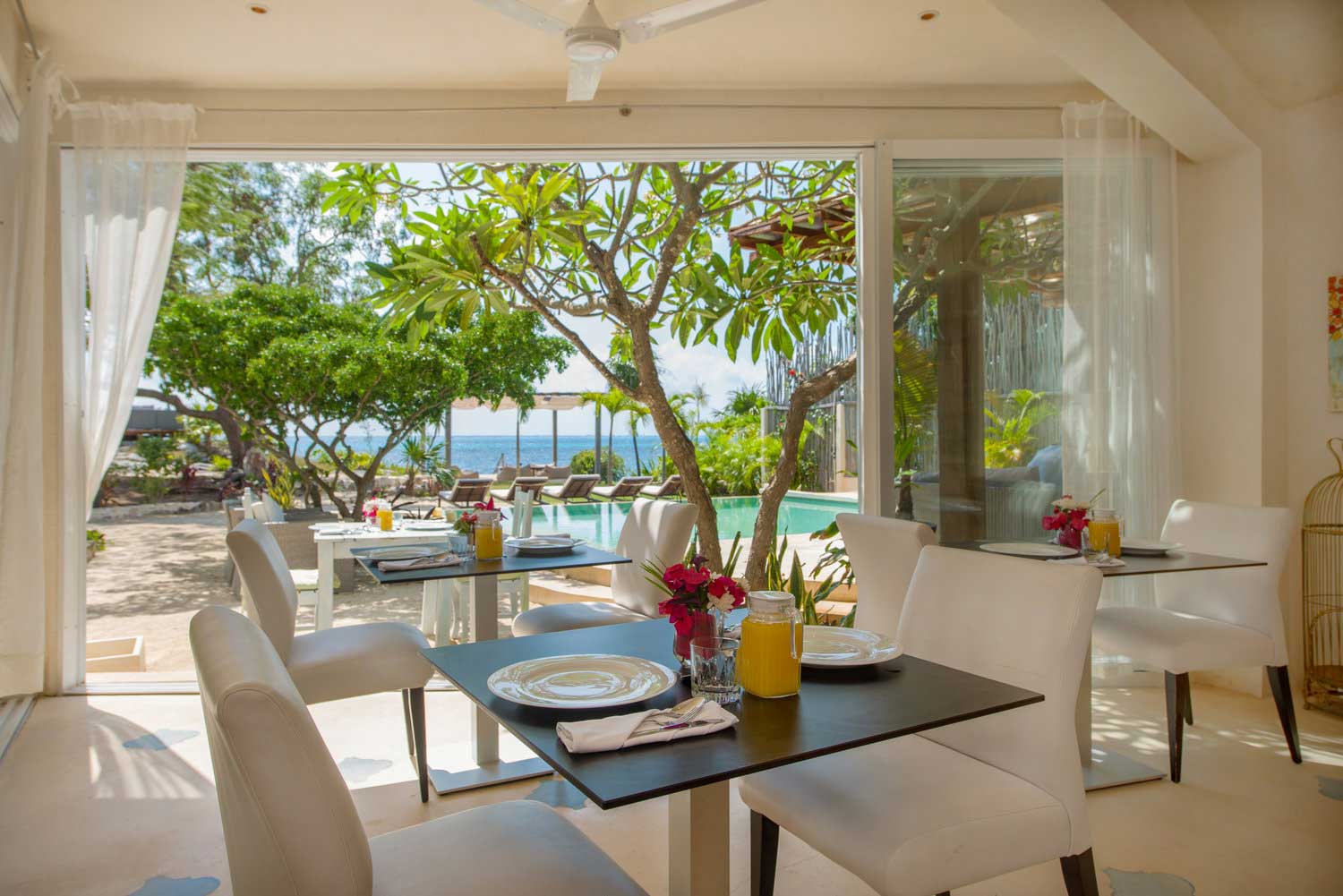Casa Coco Dining Area Ocean View