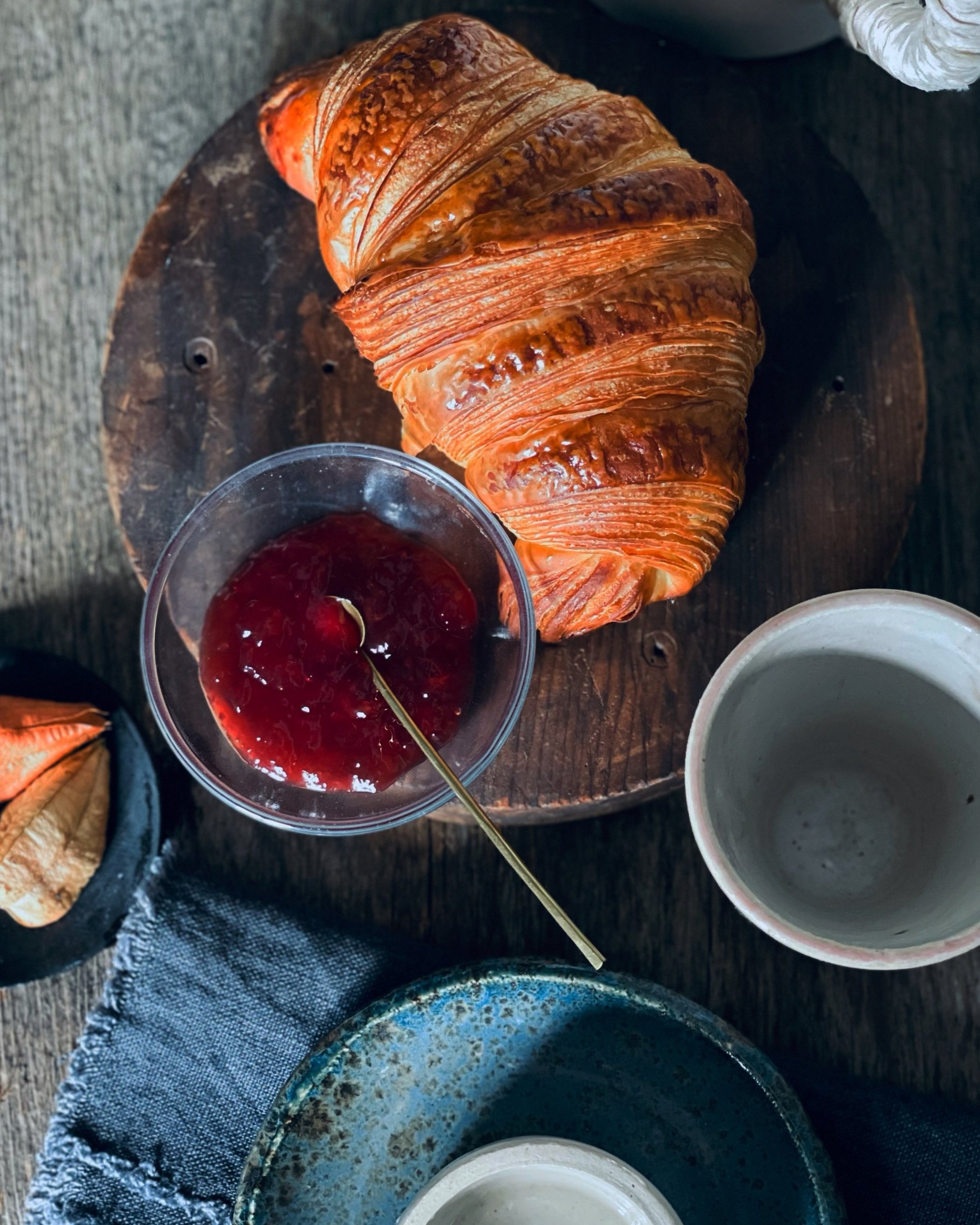 Bourke Street Bakery Flaky Butter Croissant &amp; Housemade Jam