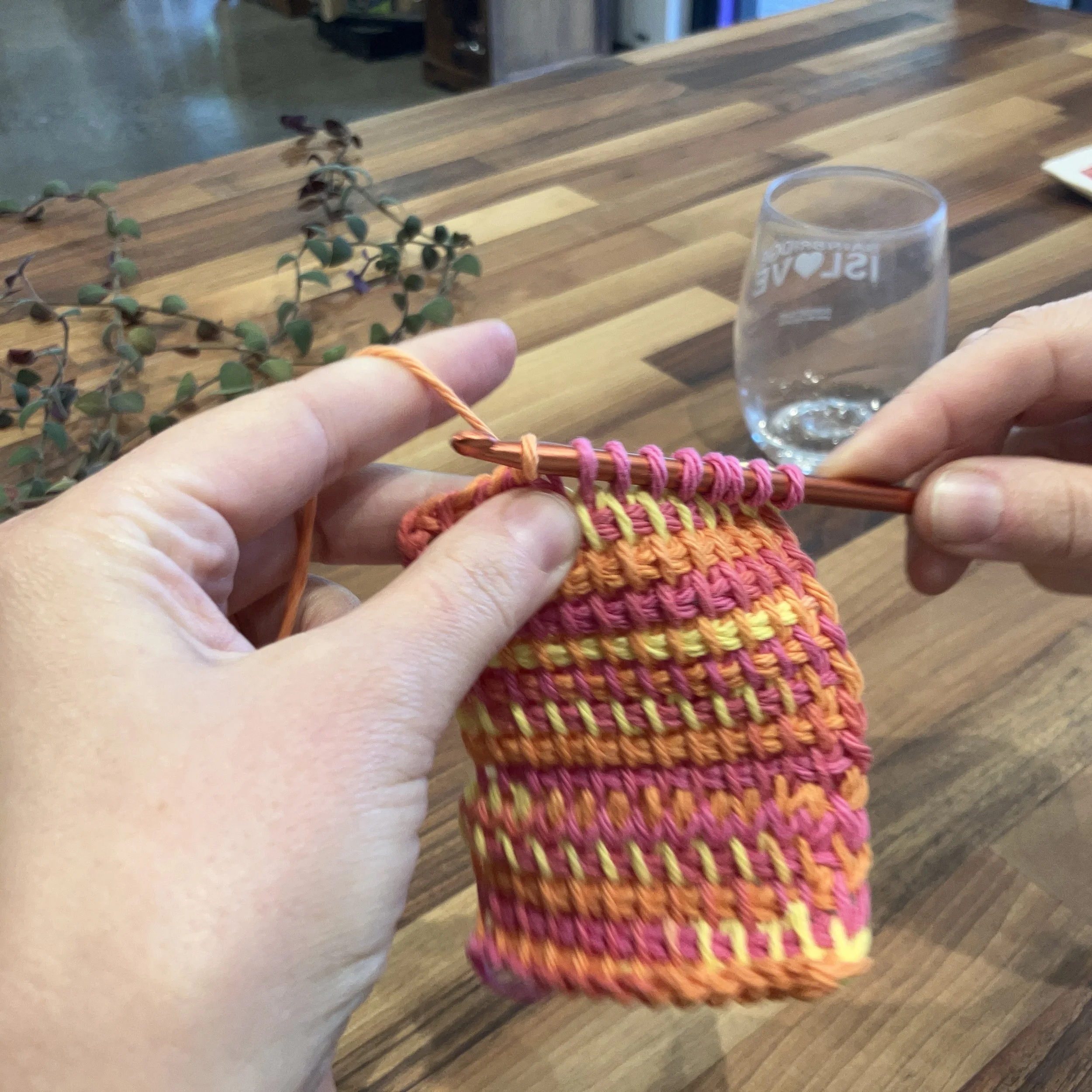 Introduction to Tunisian Crochet pt 1 of 2