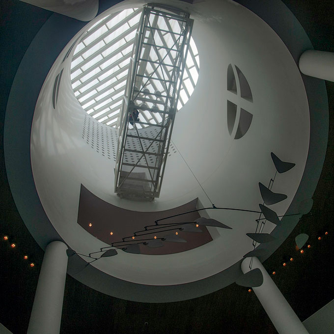 The Insider by Eli Horowitz An installation/exploration set across three floors of the newly remodeled SFMOMA.