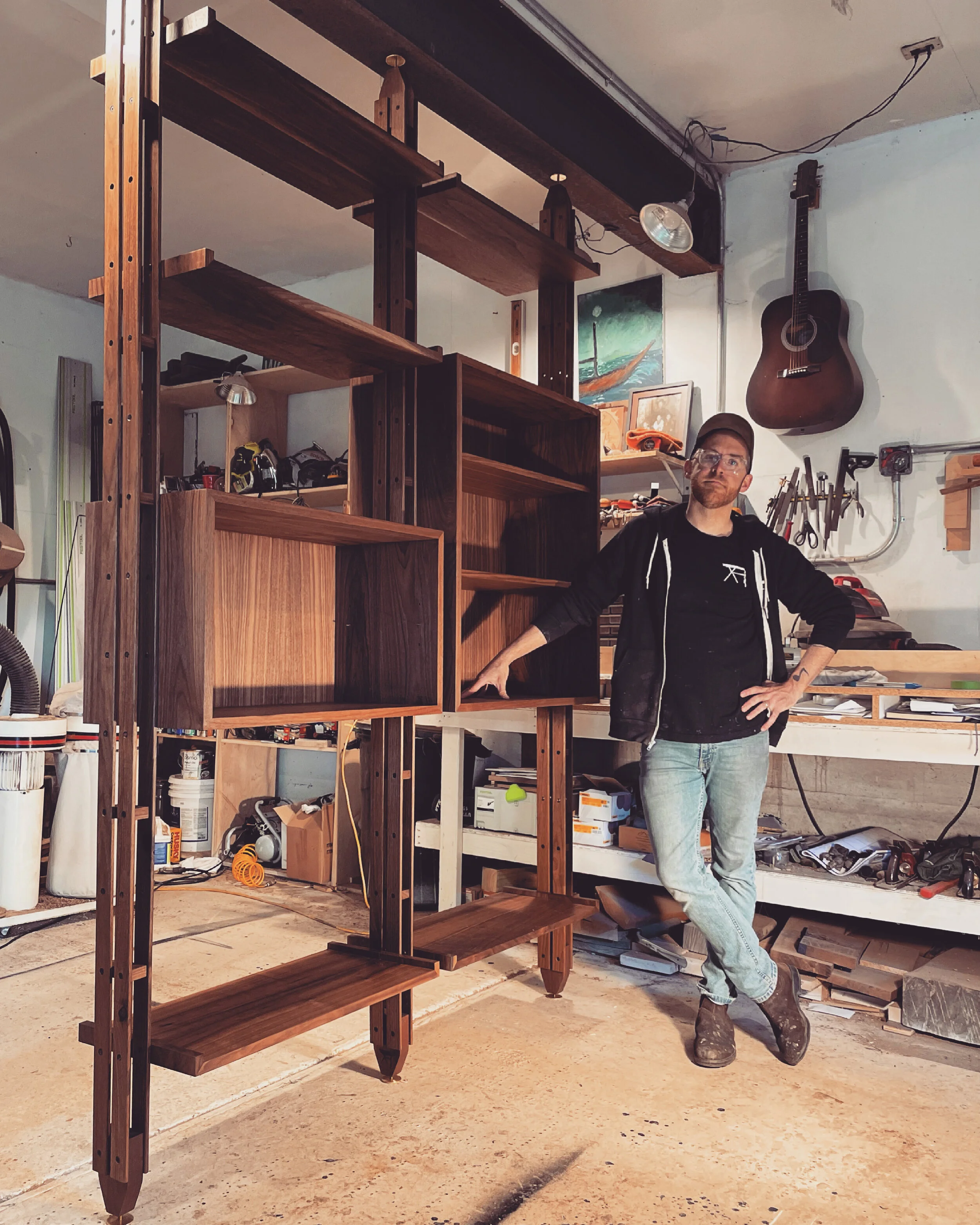 Albini shelf in shop.JPG