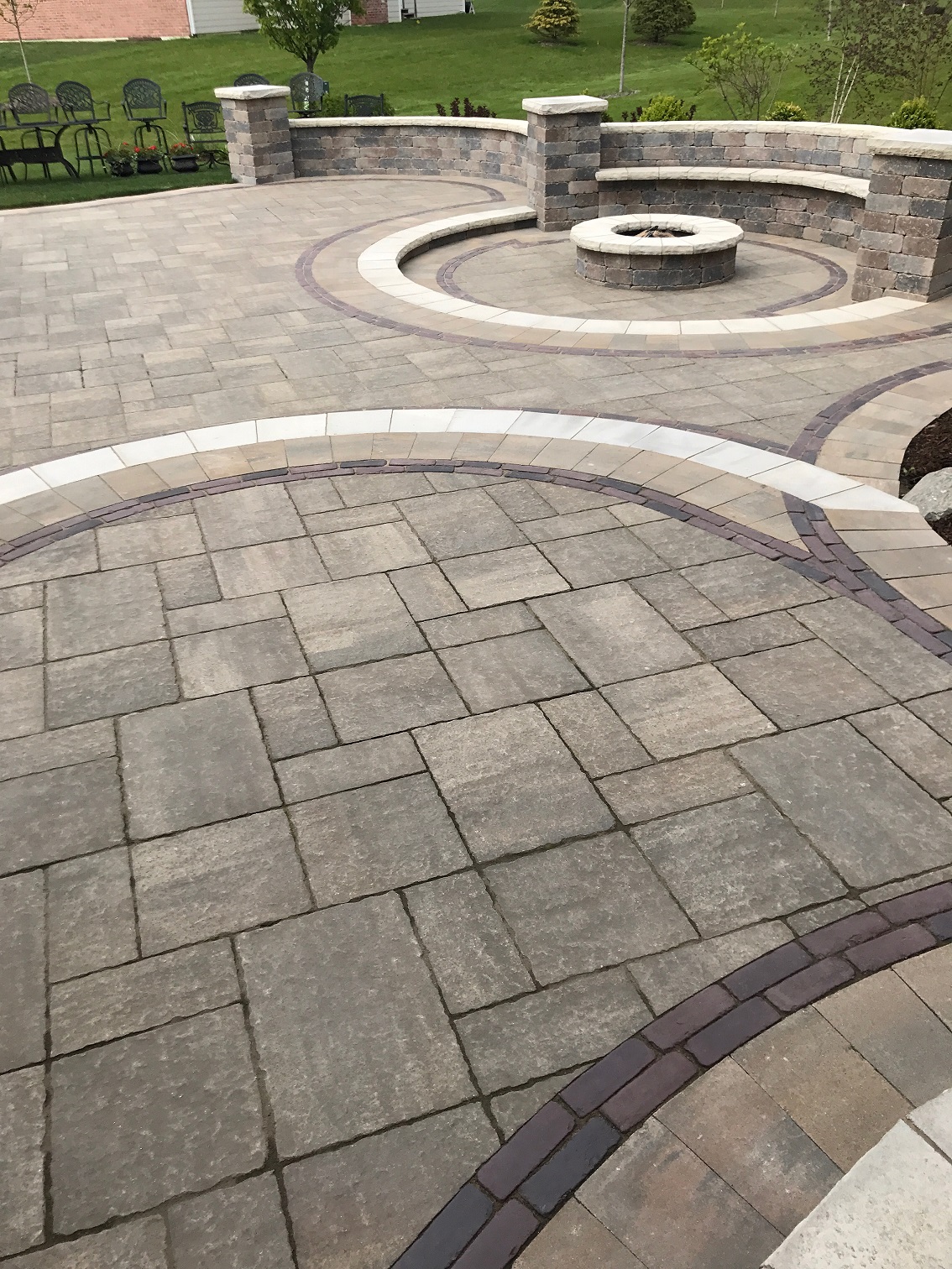 Circle Patio - Before