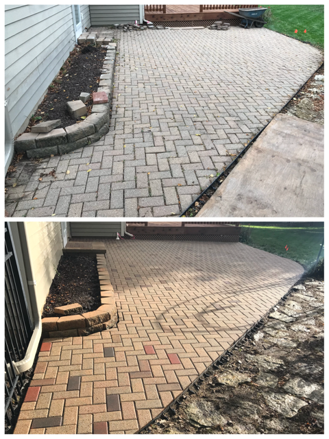 Patio - Before and After