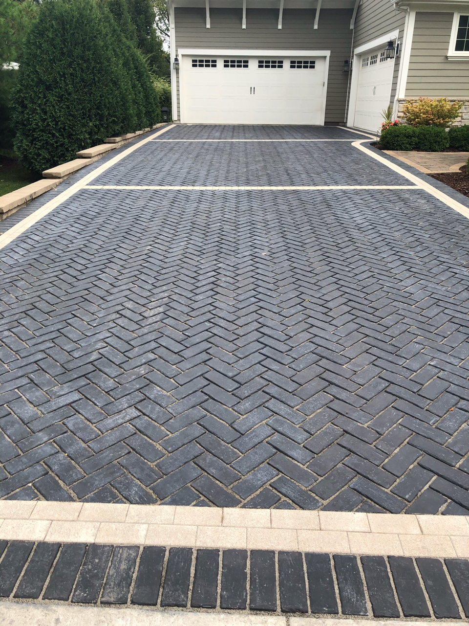 Before: whiting, dull and just flat in appearance 