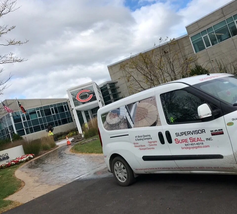 Chicago Bears Halas Hall 12,000 square feet cleaning and lift and leveling.