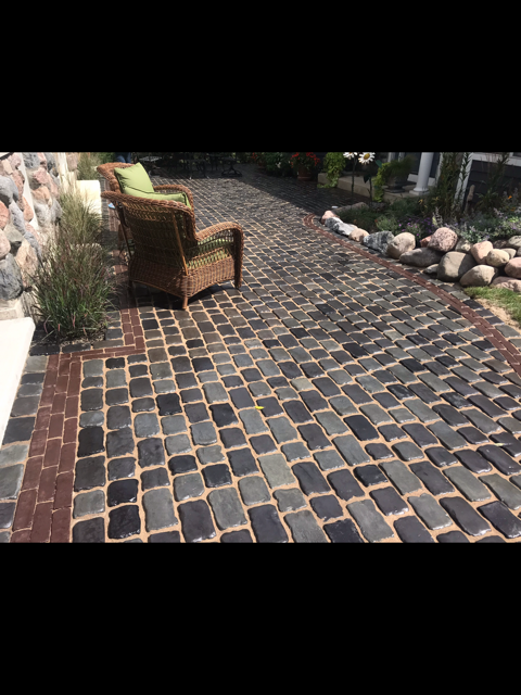 After: whiting is removed and colors are strong and vibrant 