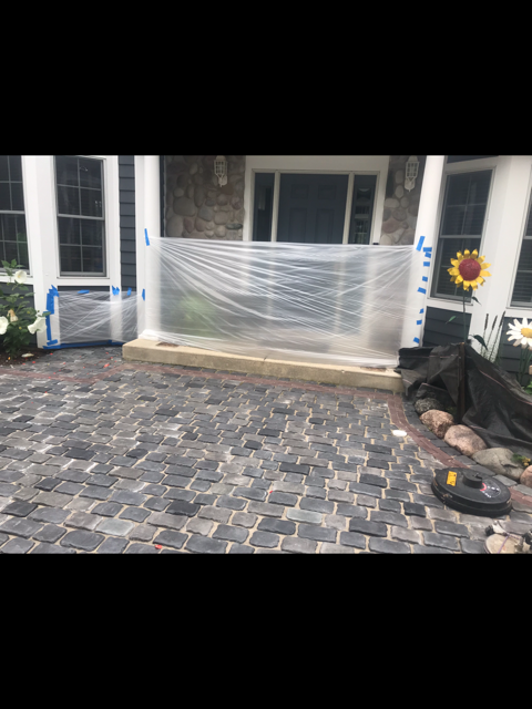 Before: whiting and colors are dull