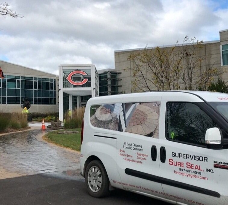 Chicago Bears Halas Hall 12,000 square feet cleaning and lift and leveling.