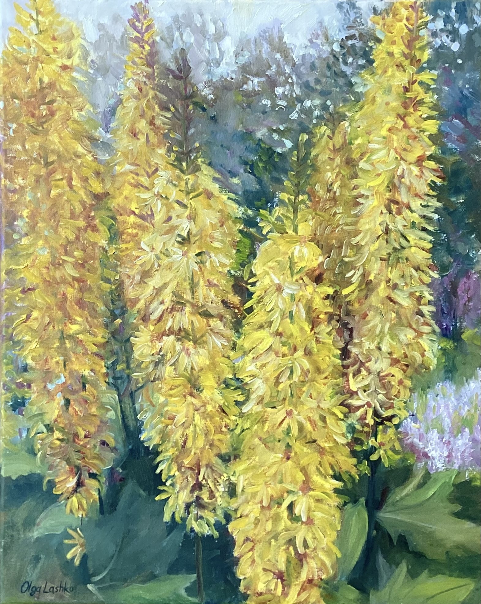 "Yellow Blooms"