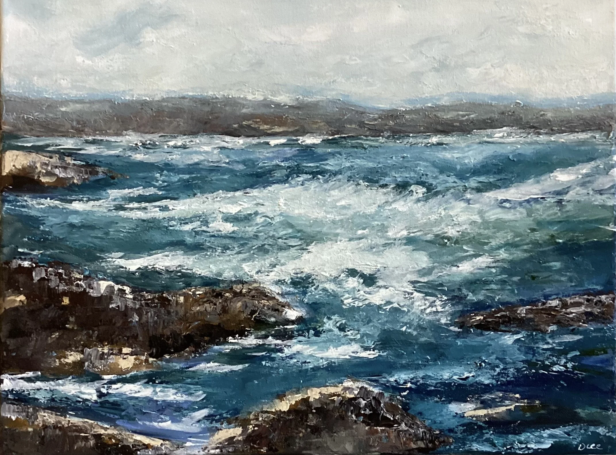 "The Lake Was Rough This Day"