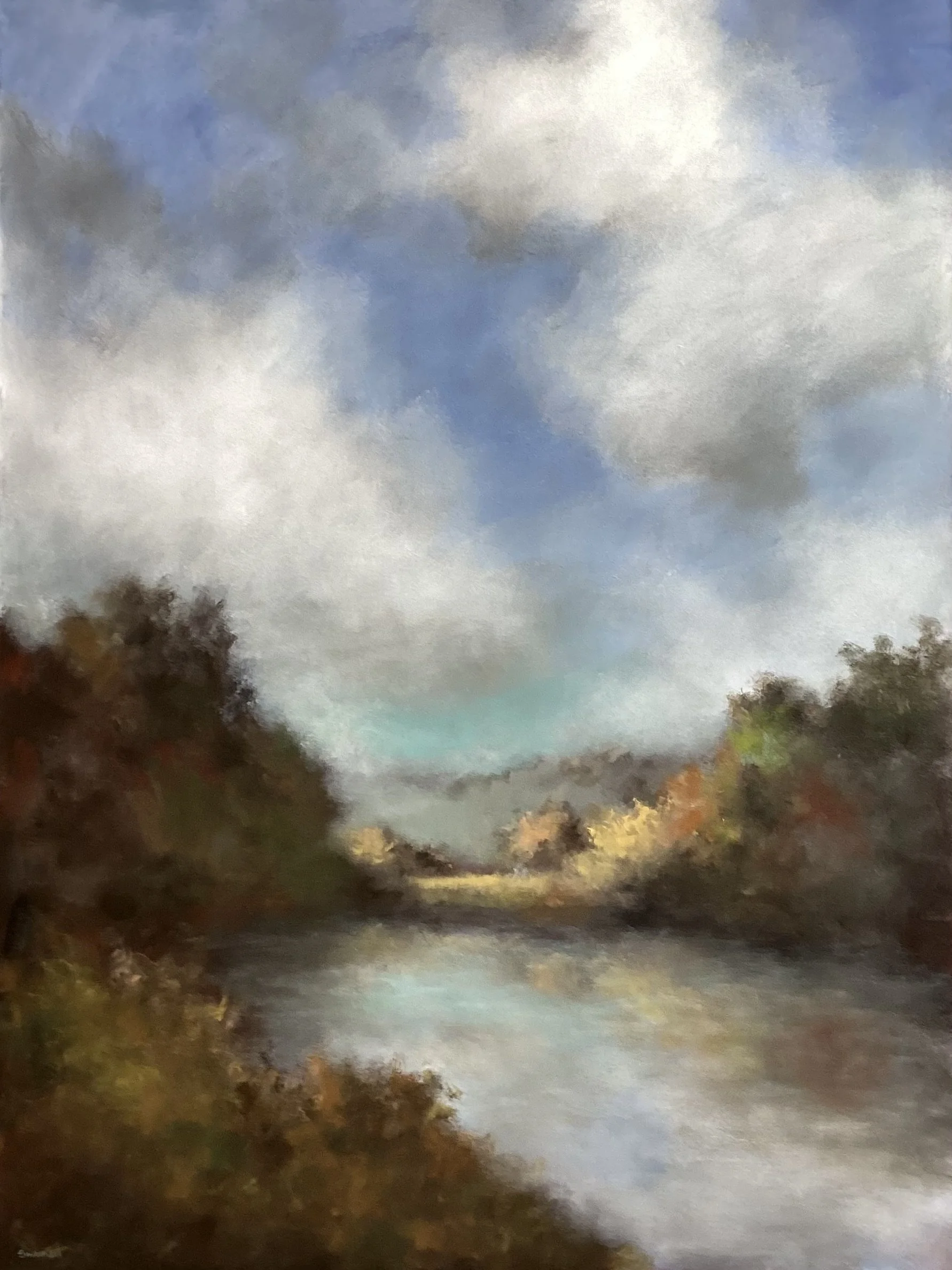 Fading Reflections - Acrylic - 36 x 48 - Swanagin.jpeg