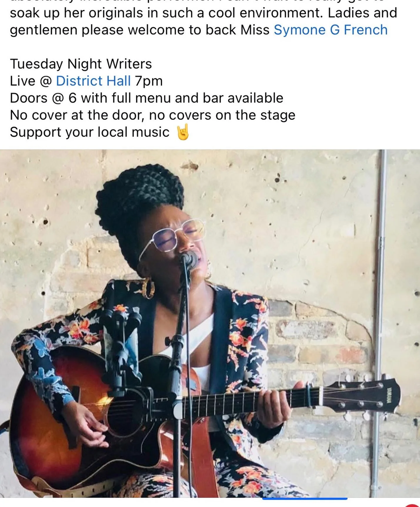 Tuesday Writer&rsquo;s Night is tonight! This is a special event we&rsquo;re lucky enough to host weekly&mdash; to bring your local music right to you and you right to the writers. Tonight is @sonicreign and we cannot wait. 21+ , full menu and bar, a