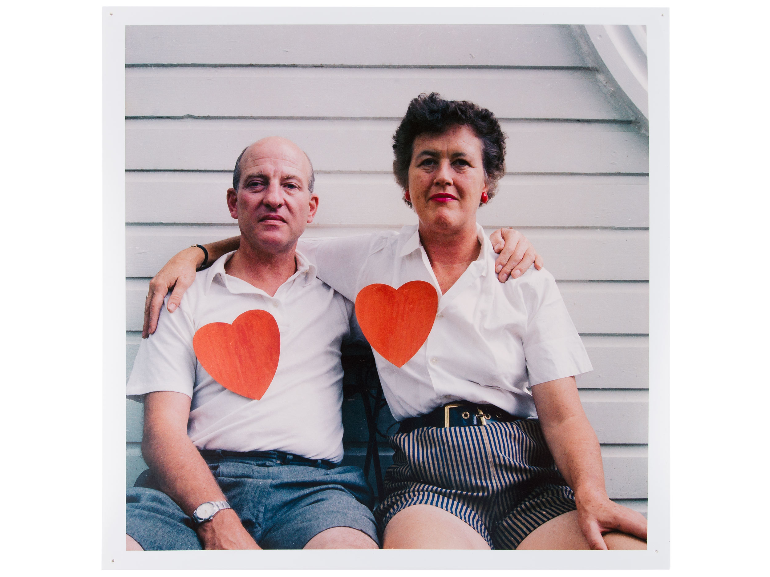 Julia and Paul Child Valentine’s Day portrait, 1958