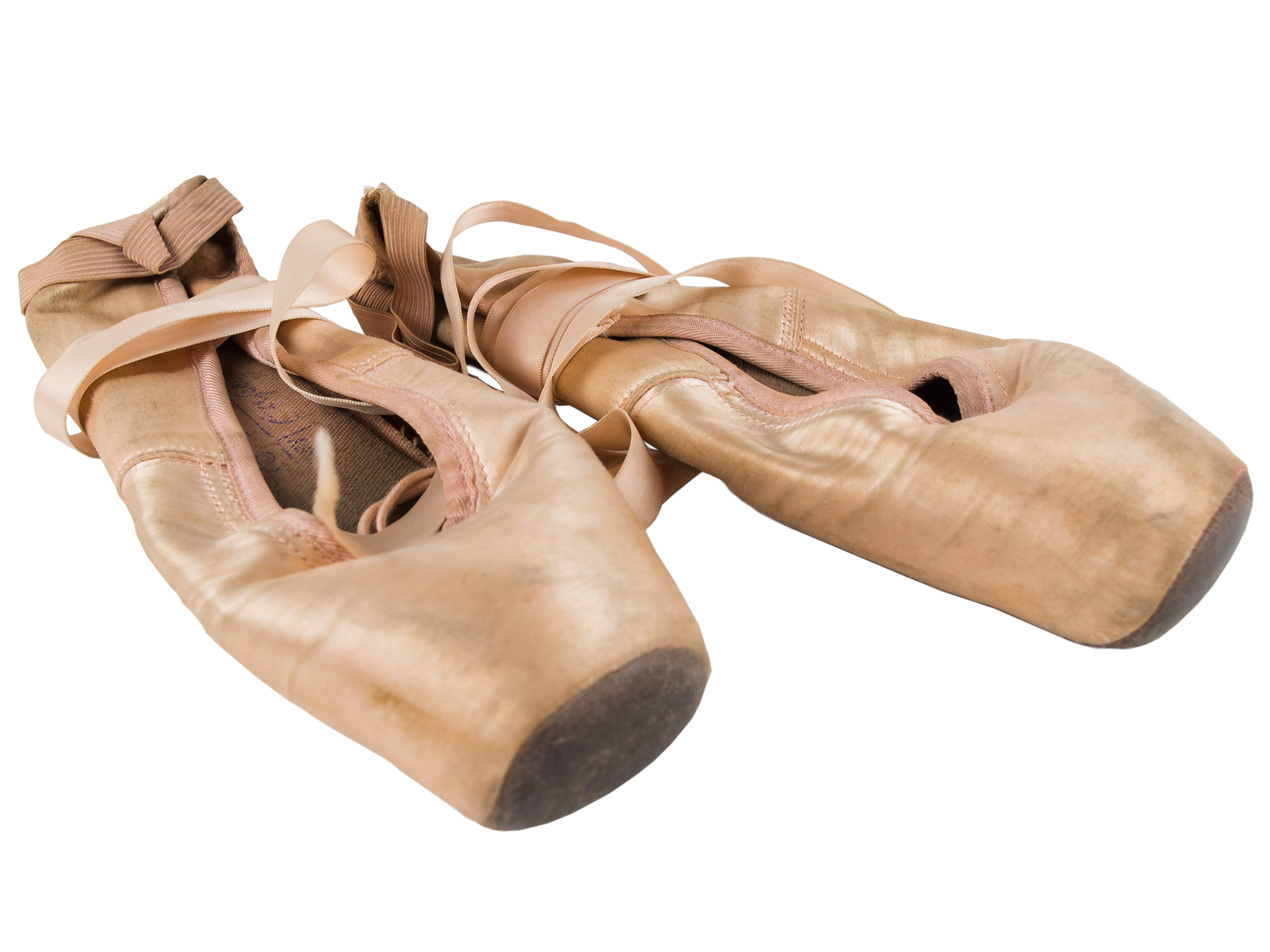 Candida Royalle’s ballet shoes, 1965, and diary, 1971–1974