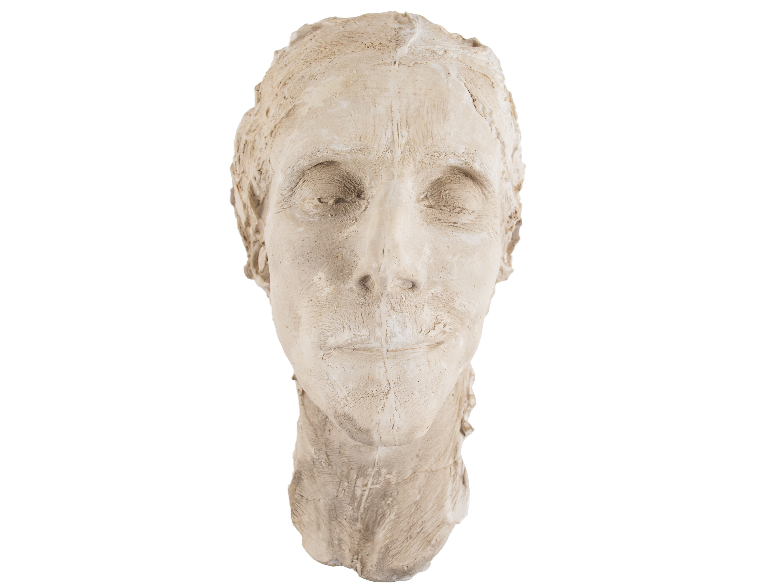 Death mask of Charlotte Perkins Gilman, 1935