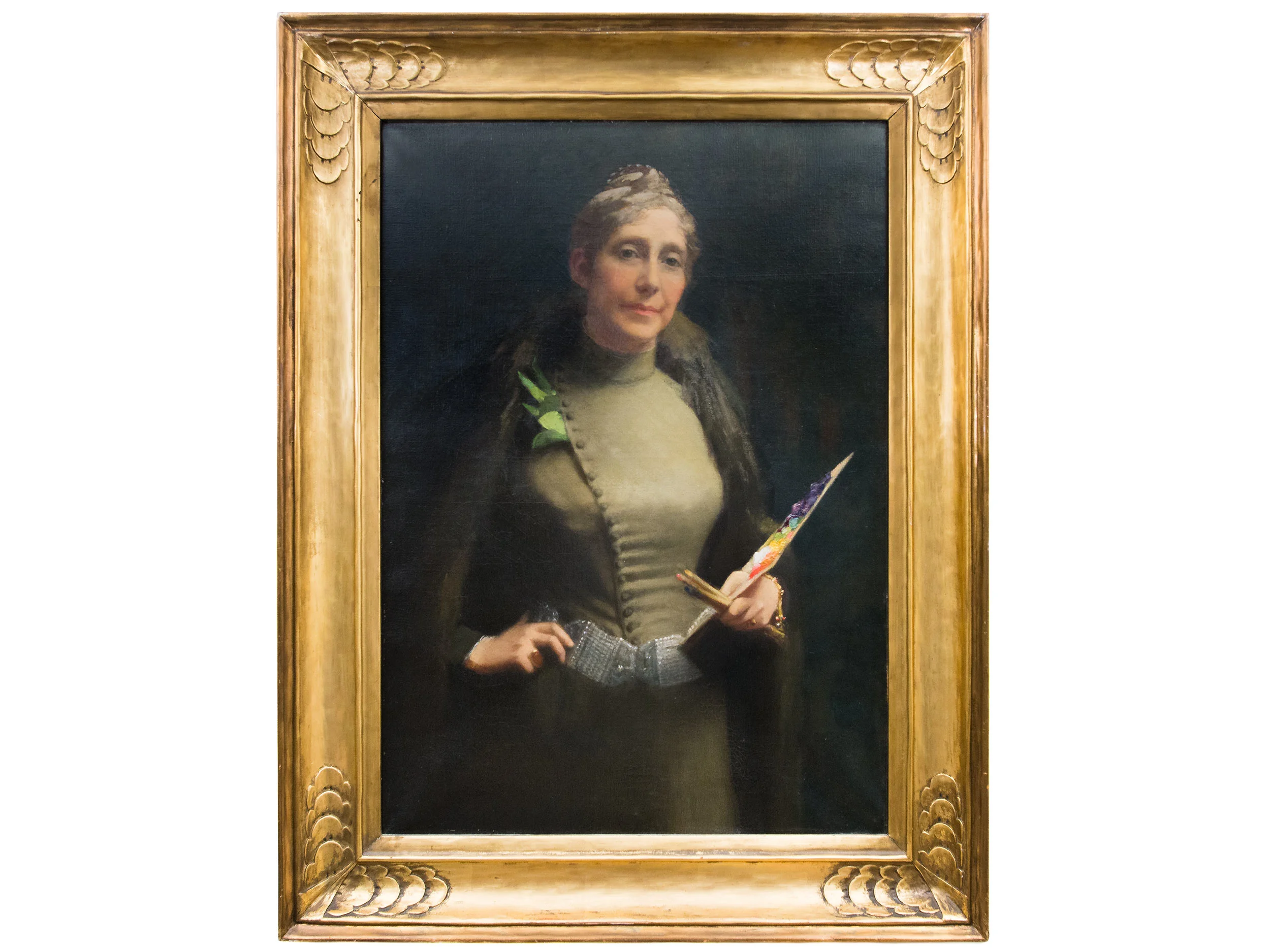 Sarah Wyman Whitman stained glass and book design work, ca. 1904