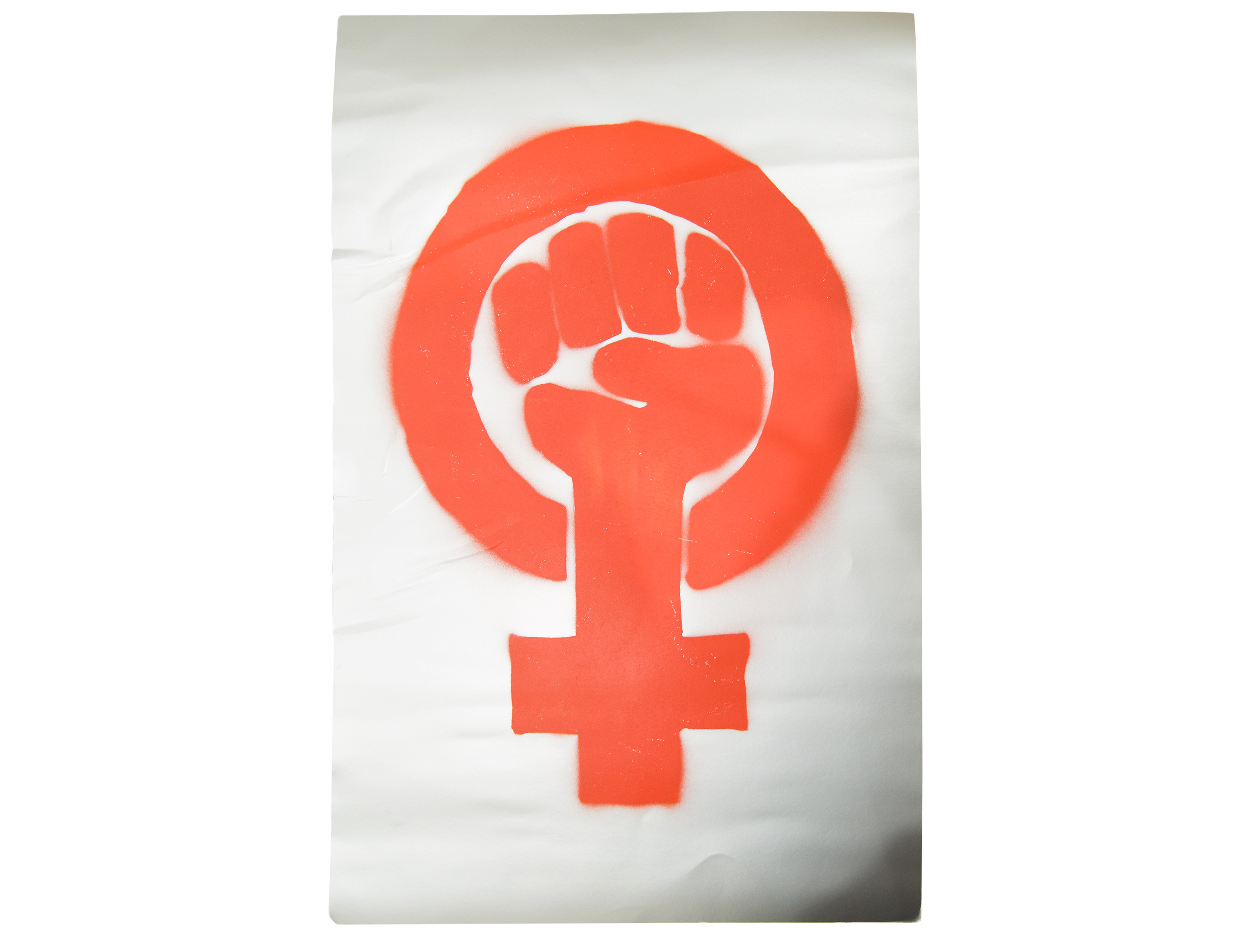 Posters from Women’s March and March for Life, 2017