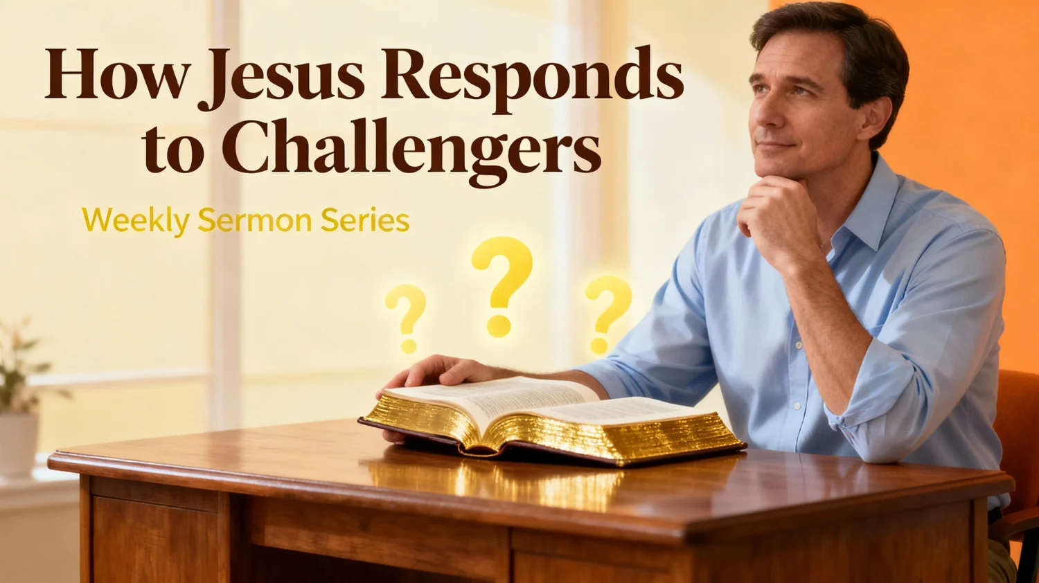 How Jesus Responds to Challengers: the Heart Behind the Hard Questions