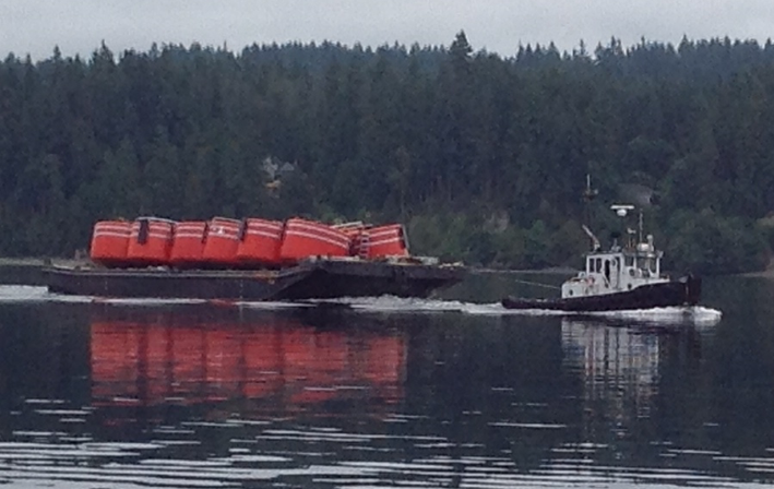Reliable at Work in Hood Canal (photo by Cliff Center)