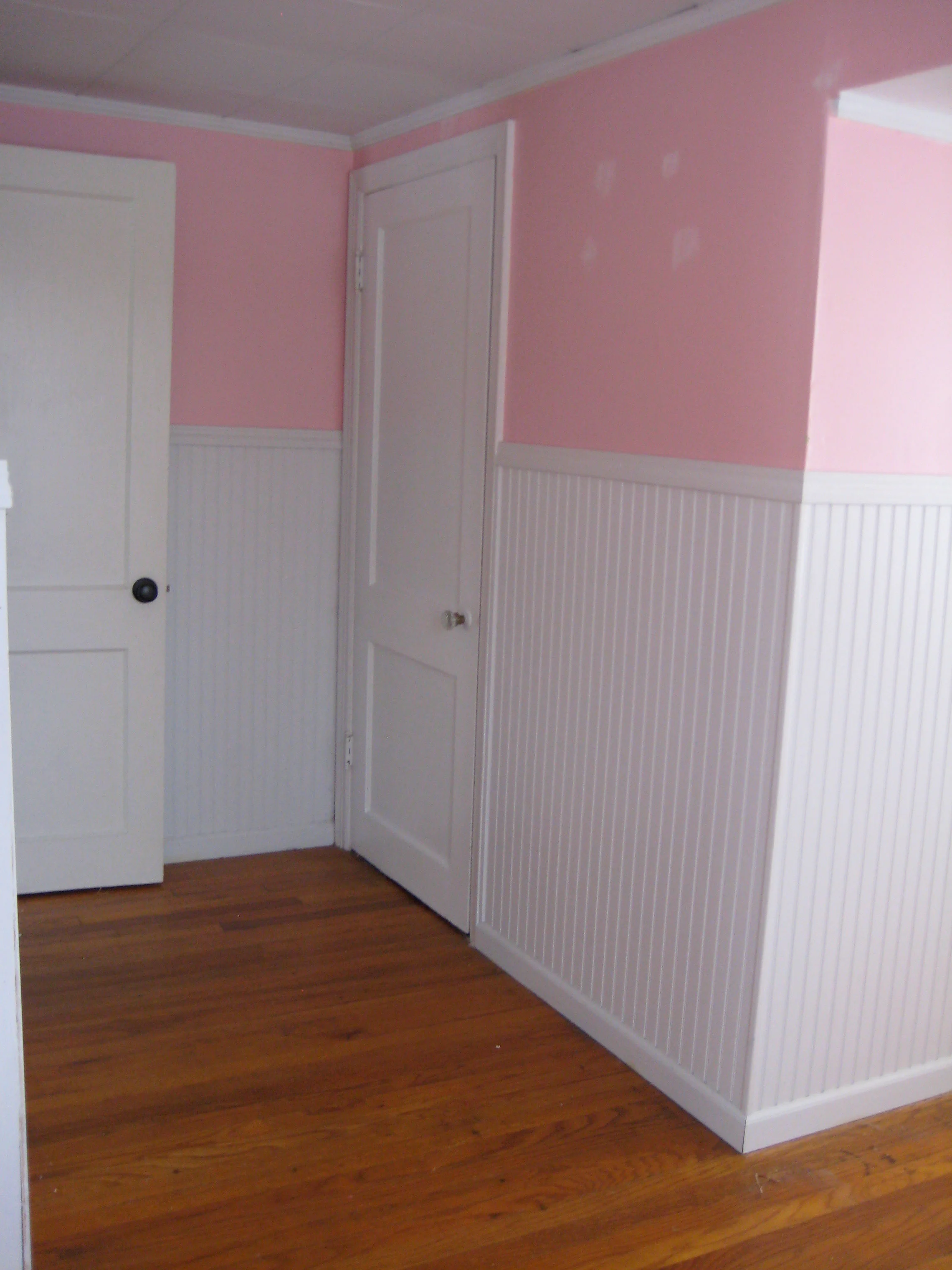 The room that would become the nursery on the day we moved in.