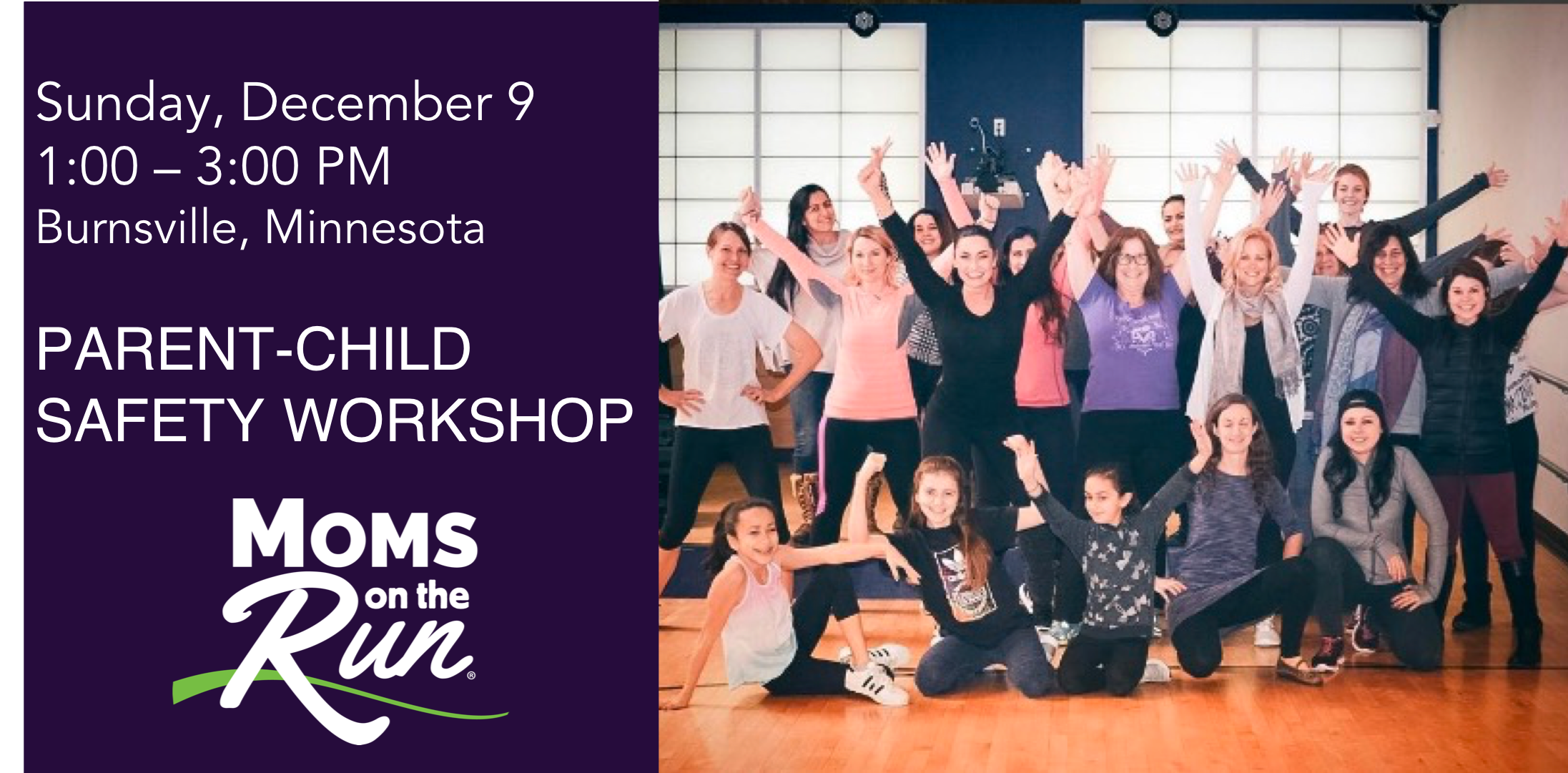 Parent-Child Safety Workshop Sponsored by Moms on the Run