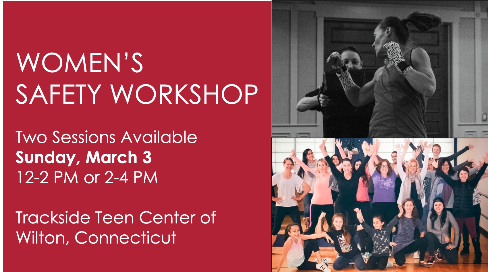 Women's Safety Workshop in Wilton, Connecticut