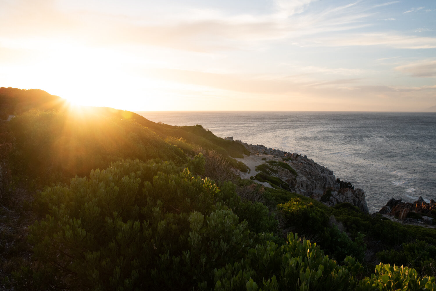 Sunset in Gansbaai