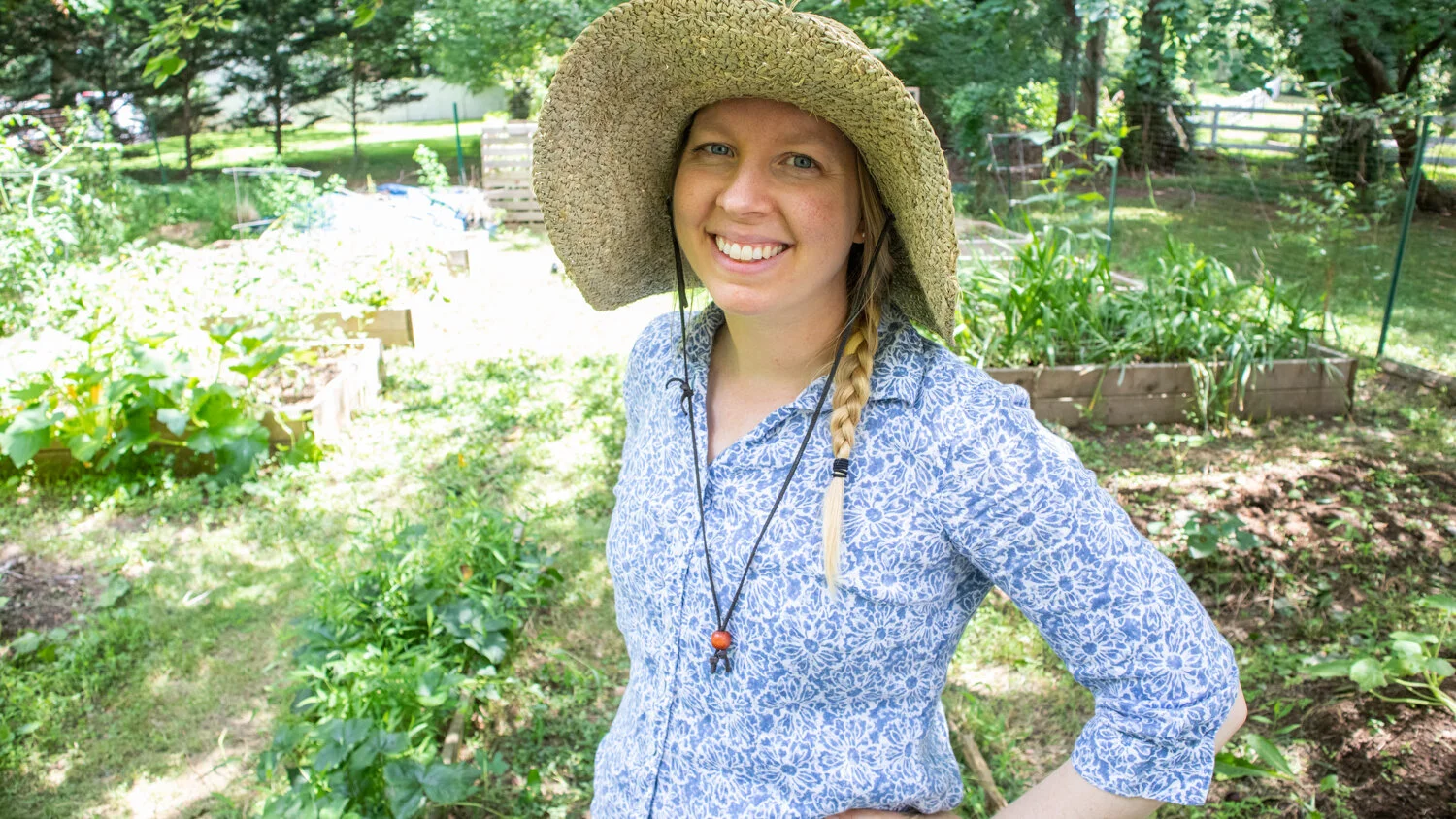 Working in the Garden