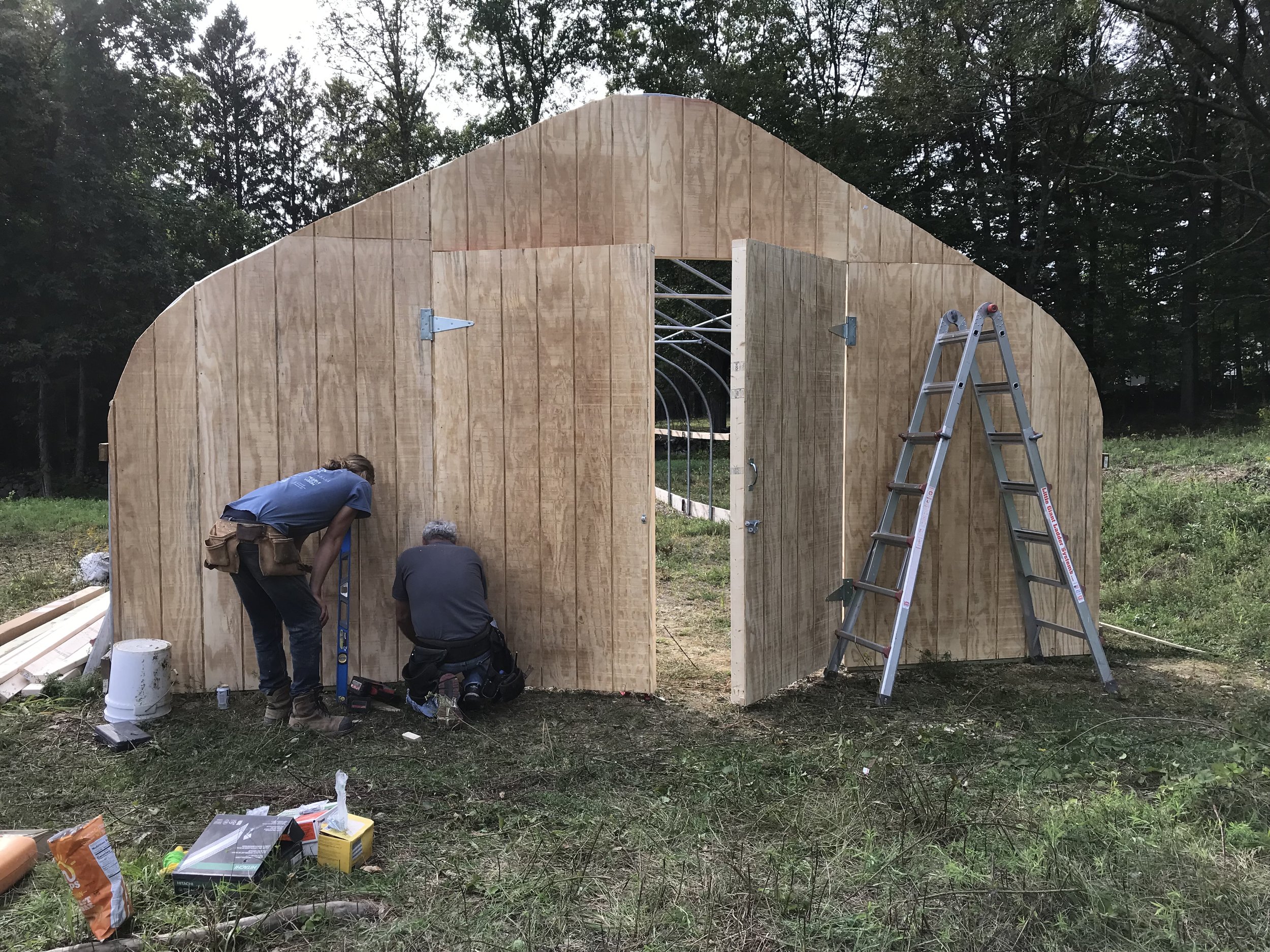 2018 East Greenhouse Endwall Complete