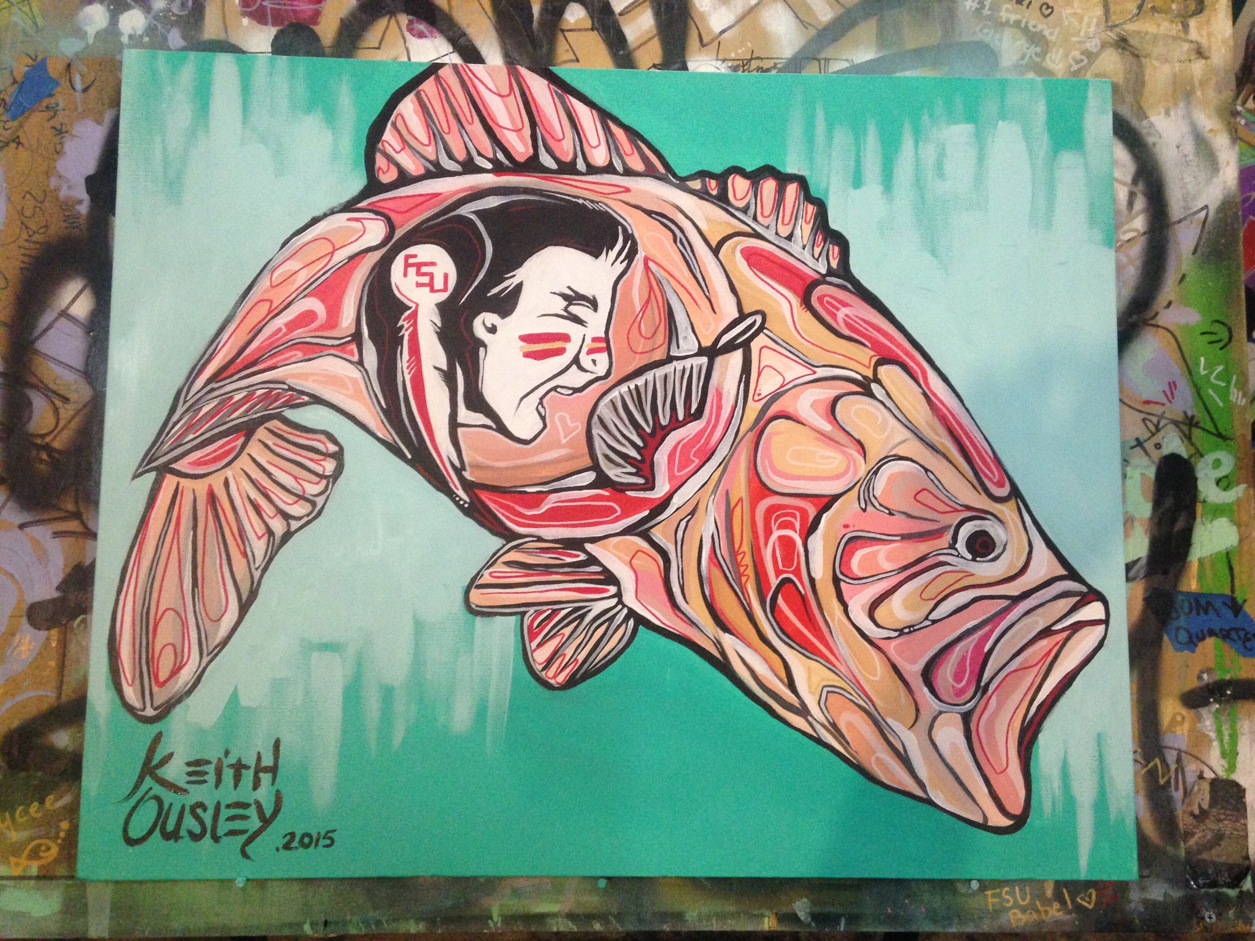 2x3ft acrylic on canvas