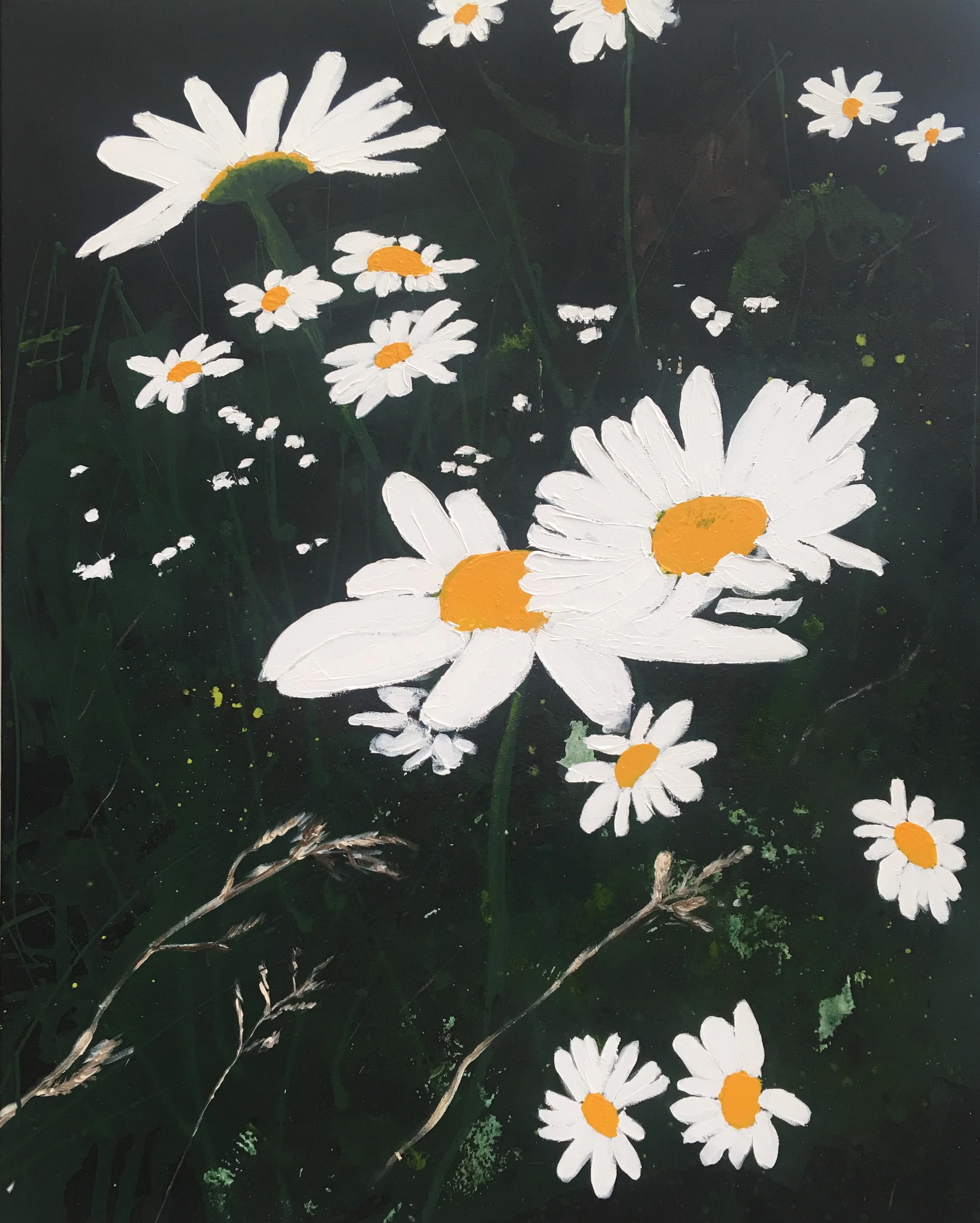 Emergence No.1 I Akryl på lærred I 100 x 80 cm I 6.500 kr.