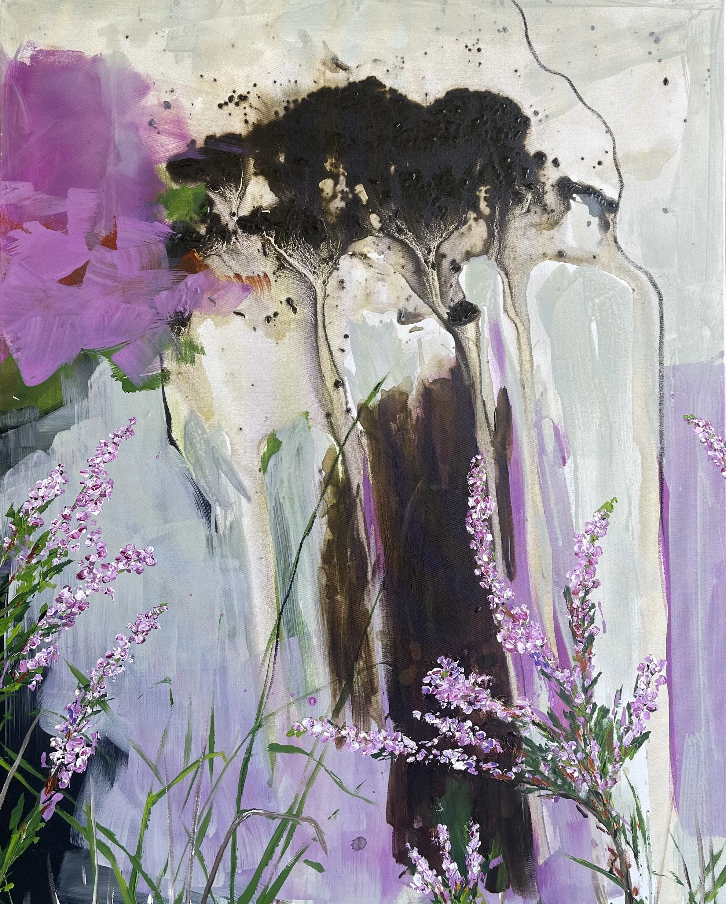 No.2 Lyngeng og Skovfyr 100x80 cm 6.200 kr.