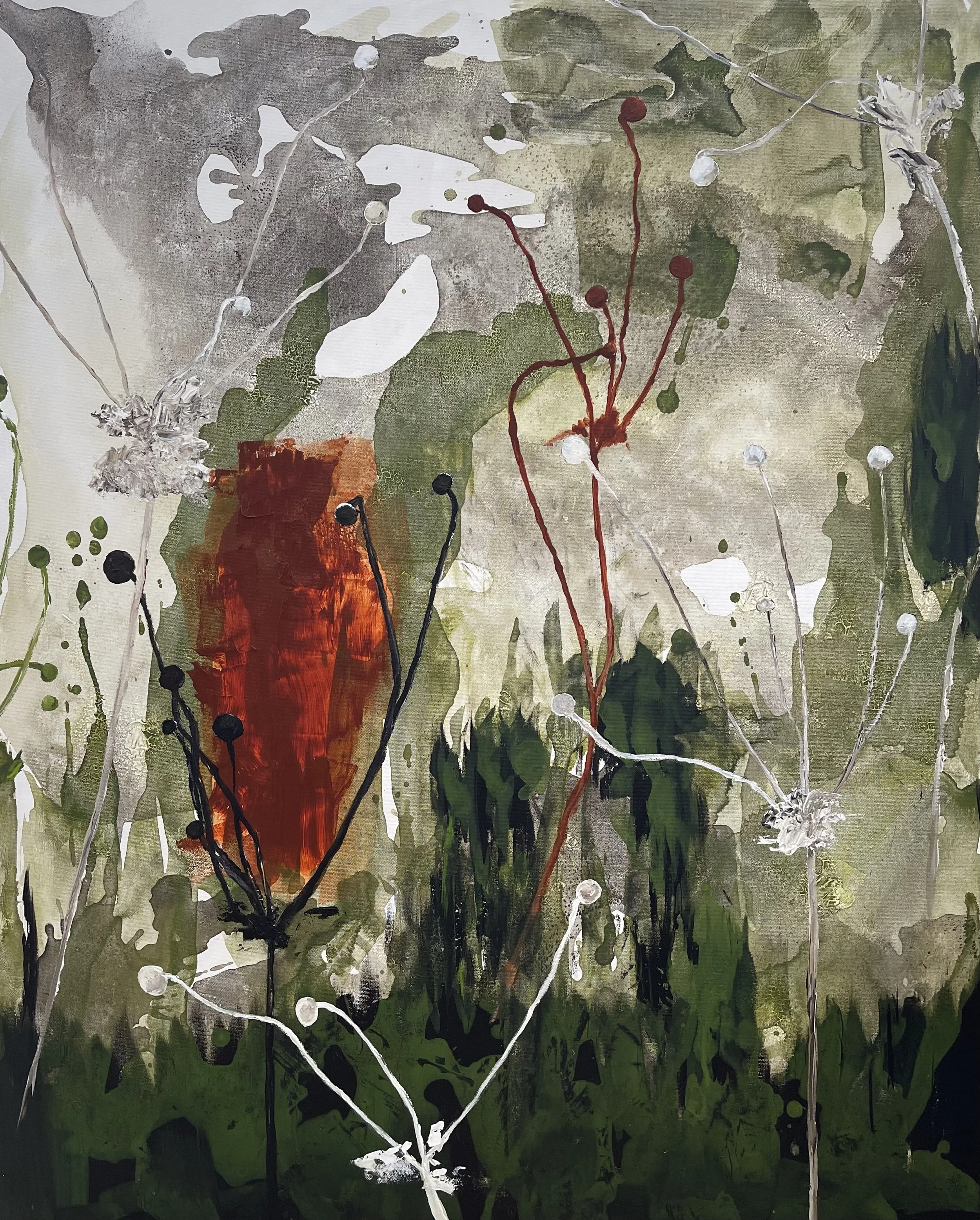 No 39 Vinter i haven100x80 cm 6.200 kr.